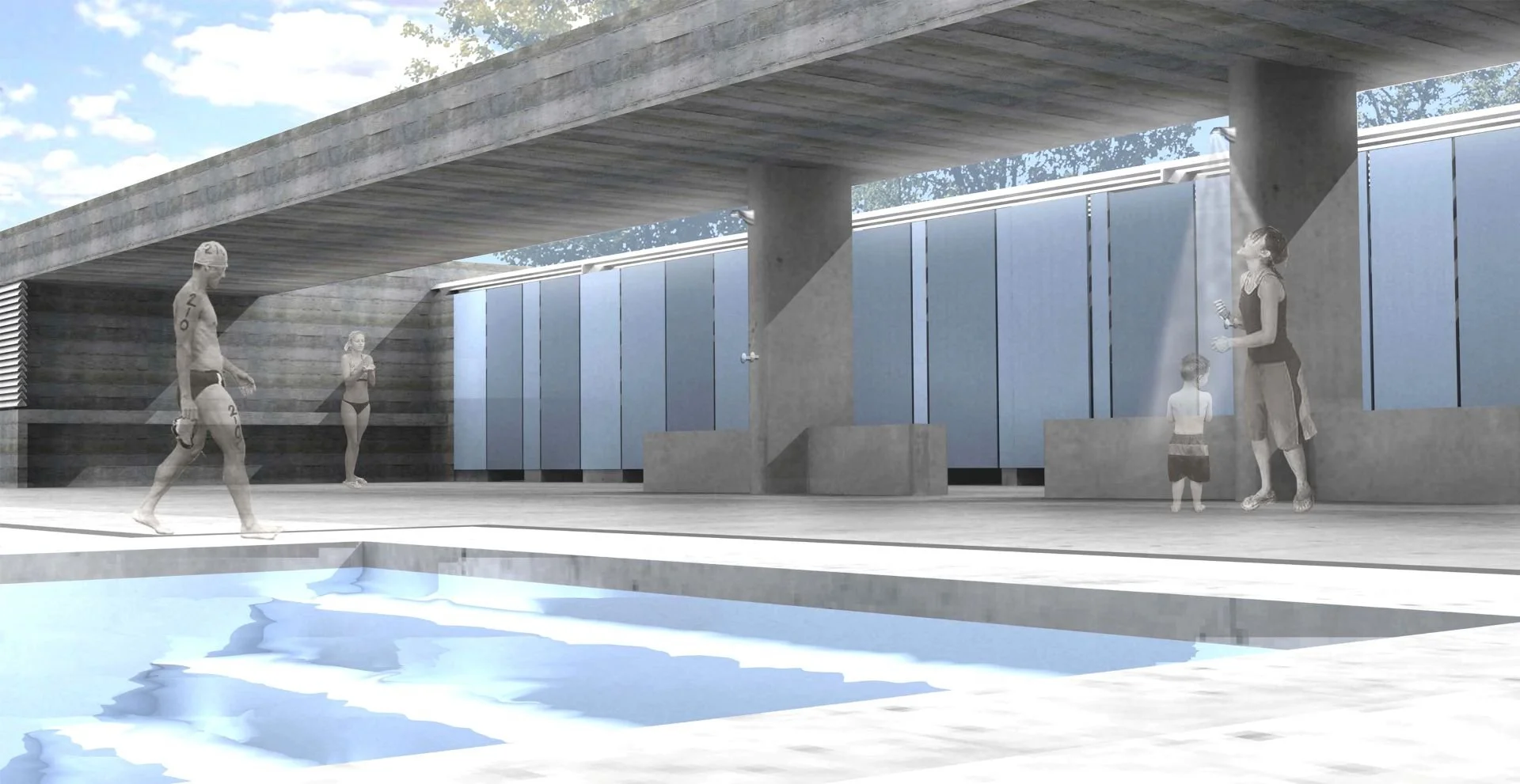 Lou Costello Pool + Bathhouse