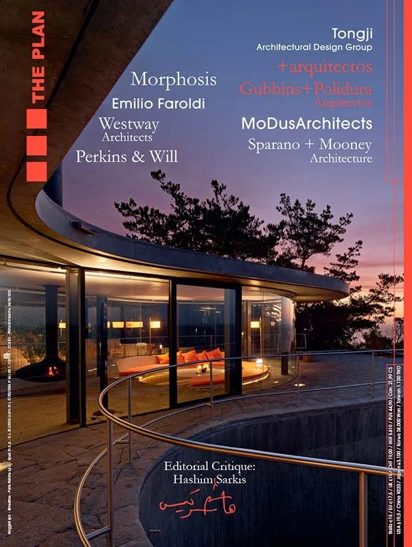 The PLAN publication: featuring and mentioning Sparano + Mooney Architecture on the cover 