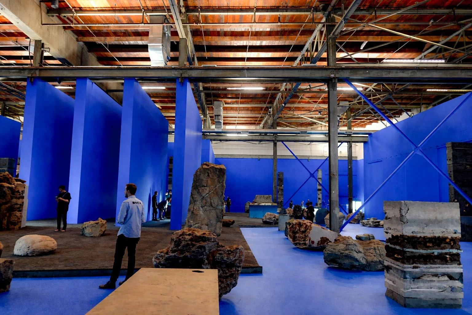 The Geffen Contemporary at MOCA, Los Angeles - Adrián Villar Rojas Exhibit