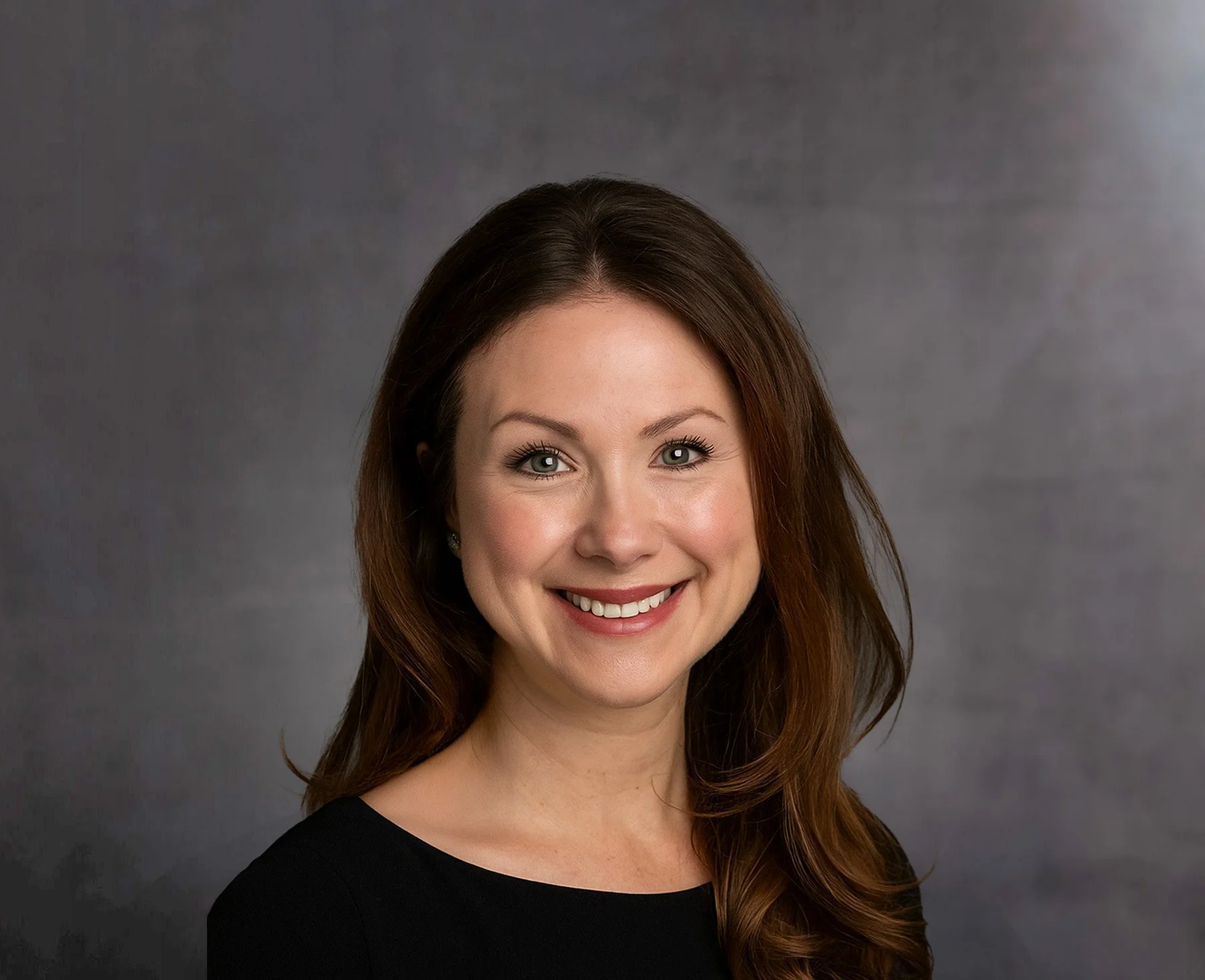 Headshot of Stephanie Hatton, studio manager at Sparano + Mooney Architecture