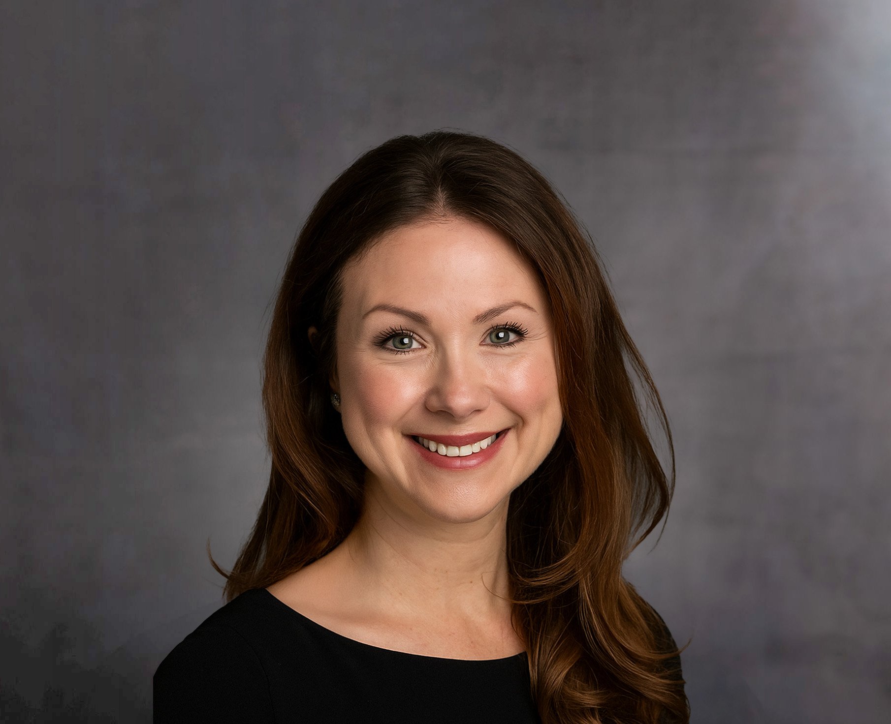 Headshot of Stephanie Hatton, studio manager at Sparano + Mooney Architecture