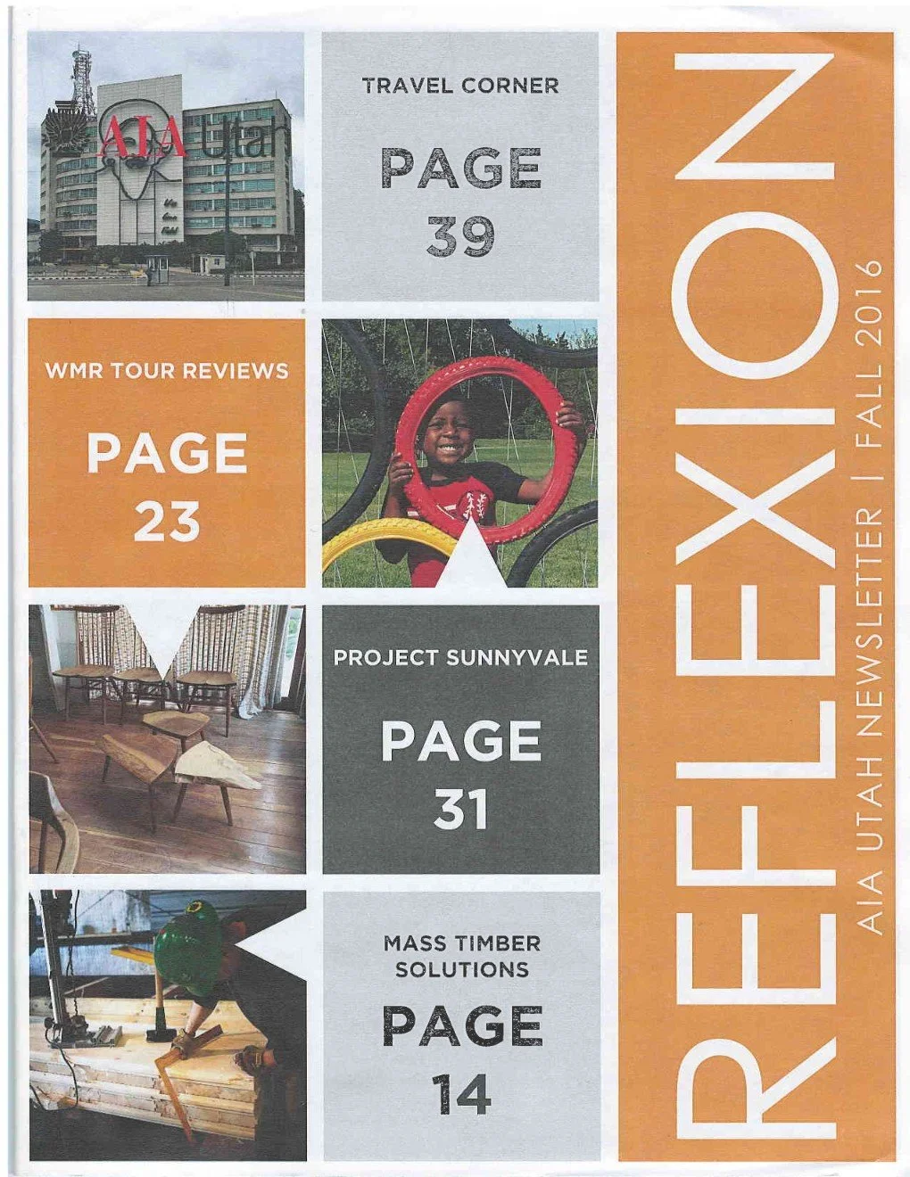 Reflexion: Fall 2016 publication featuring Sparano + Mooney Architecture