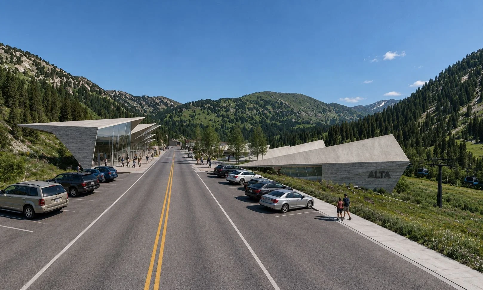 Town of Alta Commercial Core