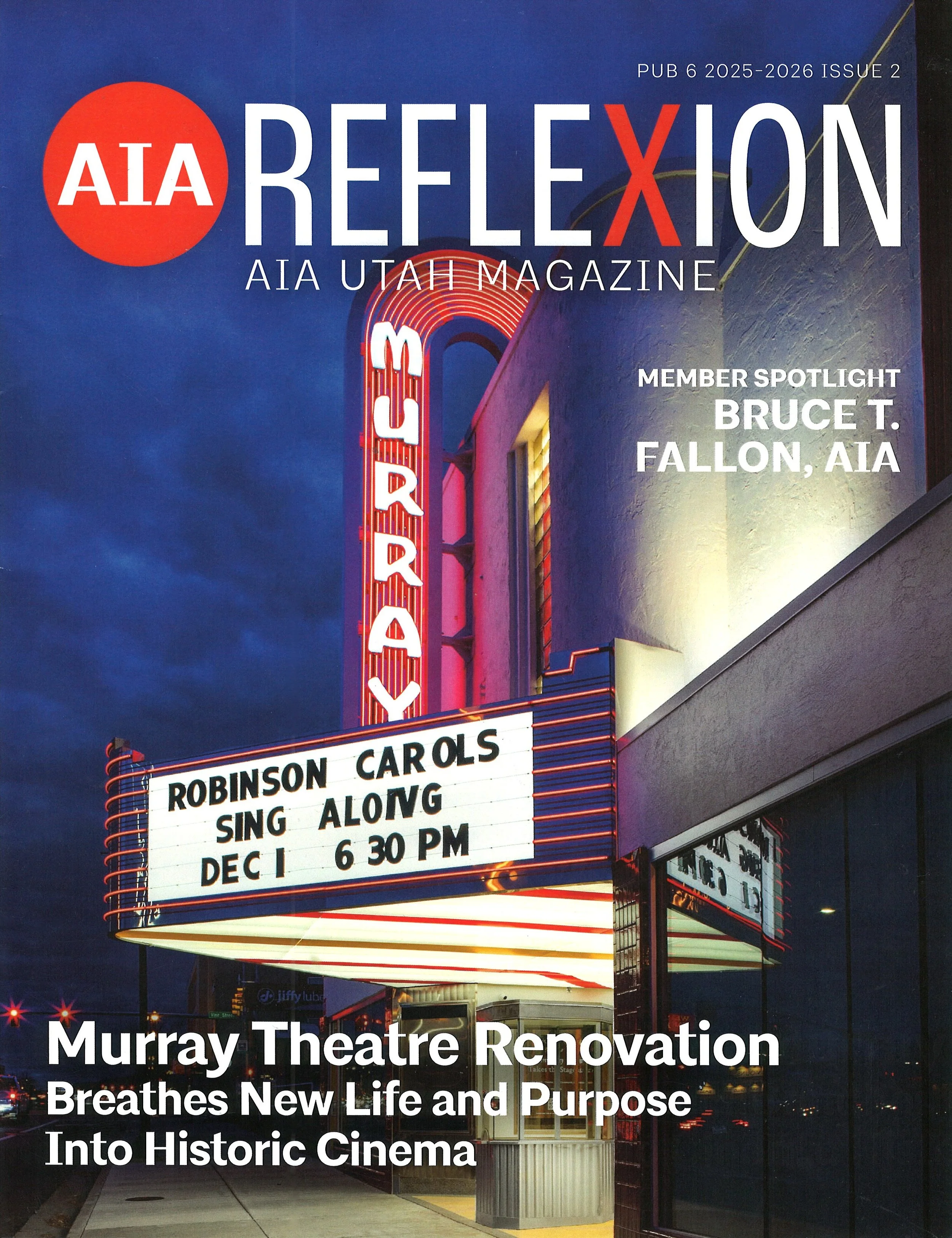 Reflexion: 2025-2026 Issue 2, publication featuring Sparano + Mooney Architecture