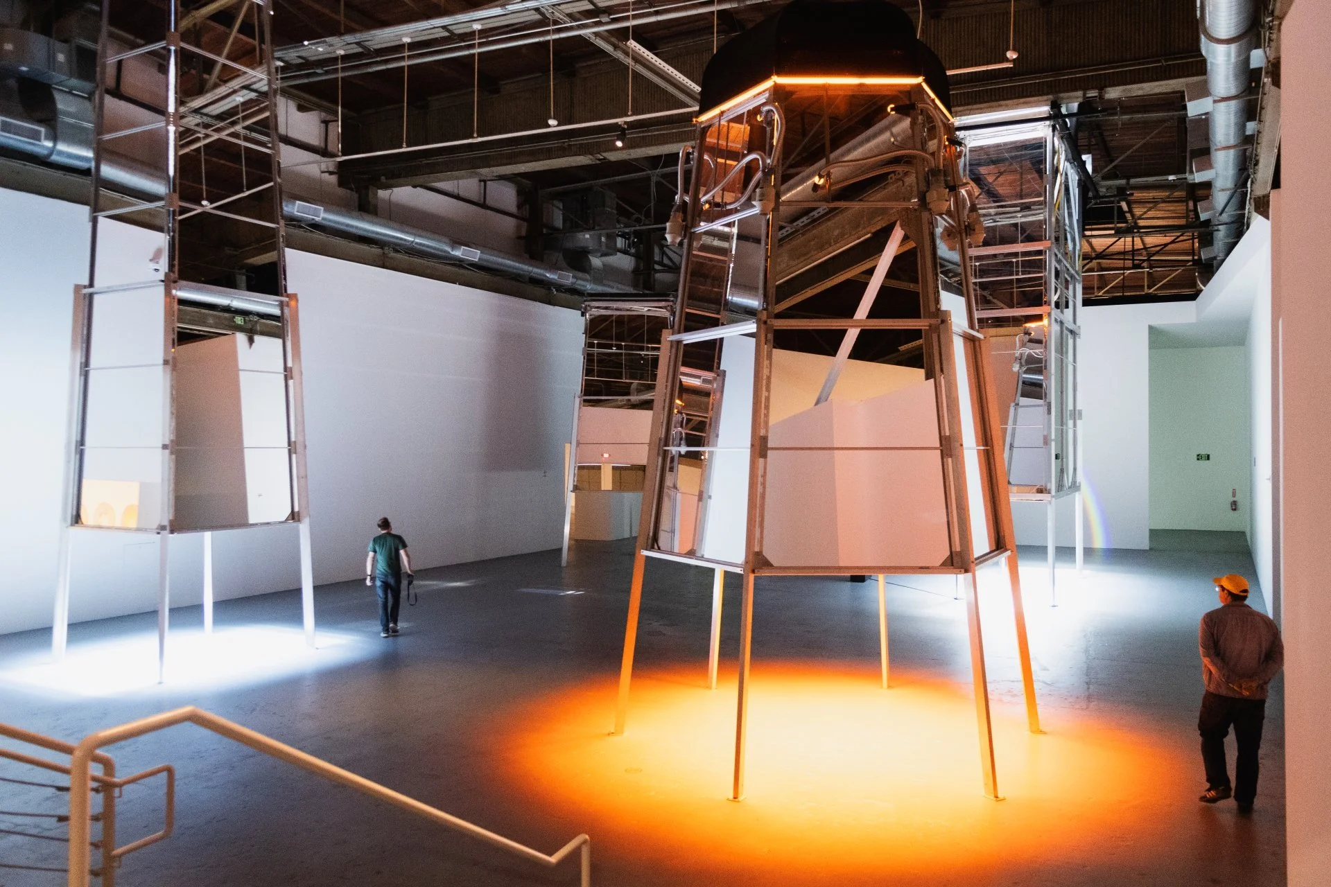 The Geffen Contemporary at MOCA, Los Angeles - Olafur Eliasson Exhibit