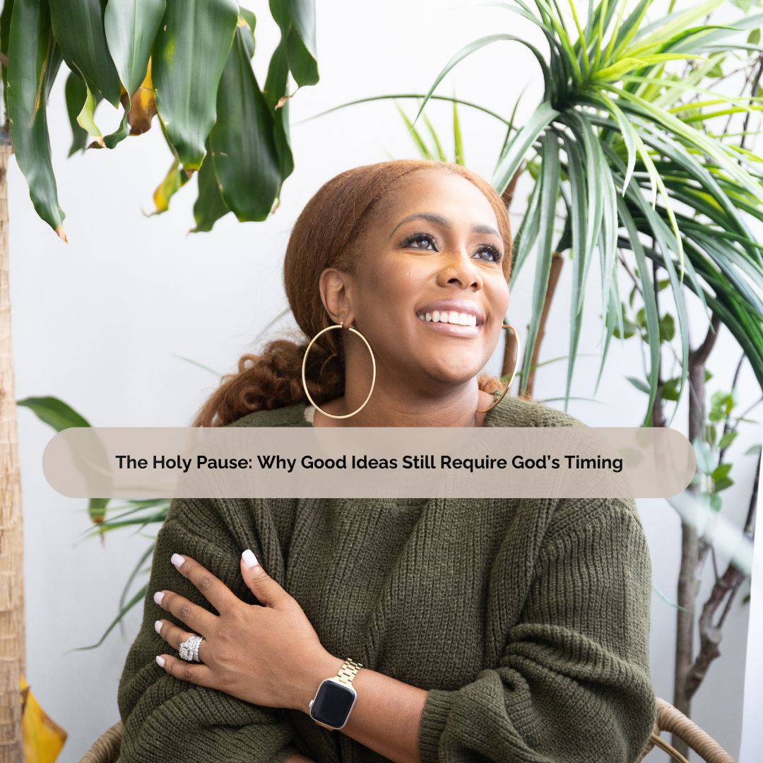 The Holy Pause: Why Good Ideas Still Require God’s Timing
