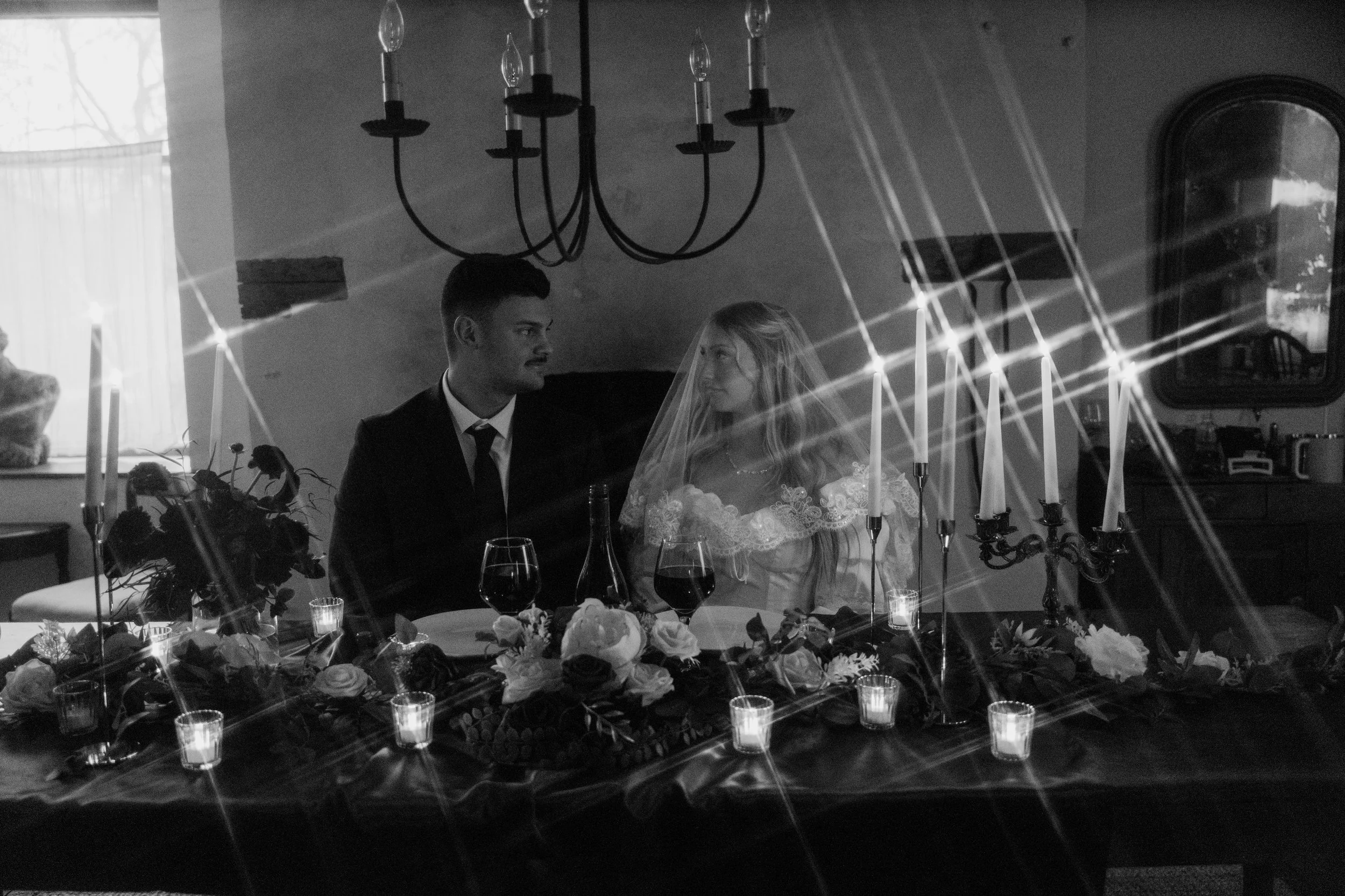 two people during a catskills elopement