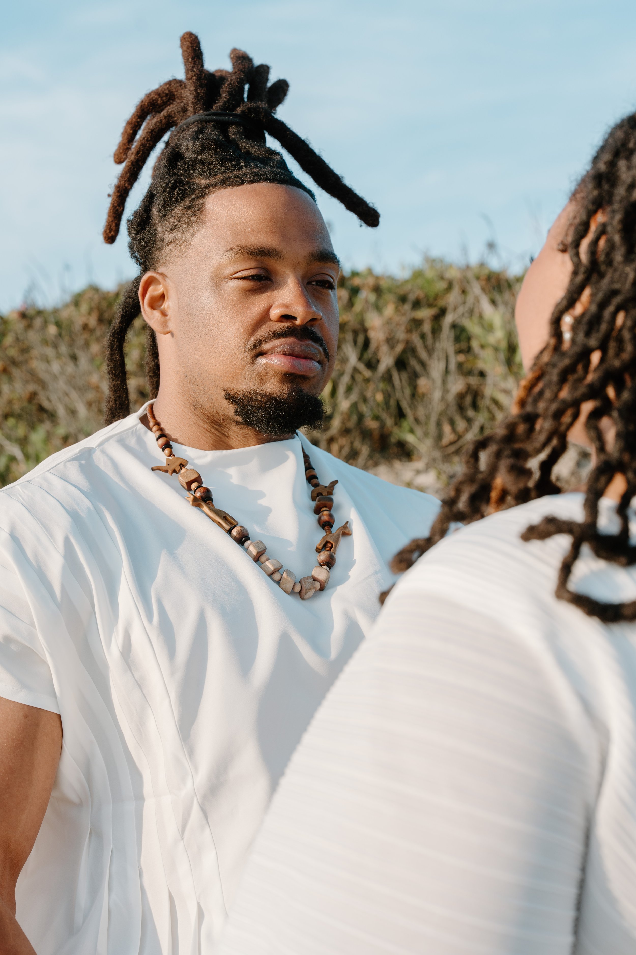 An elopement at Second Beach in Rhode Island. 
