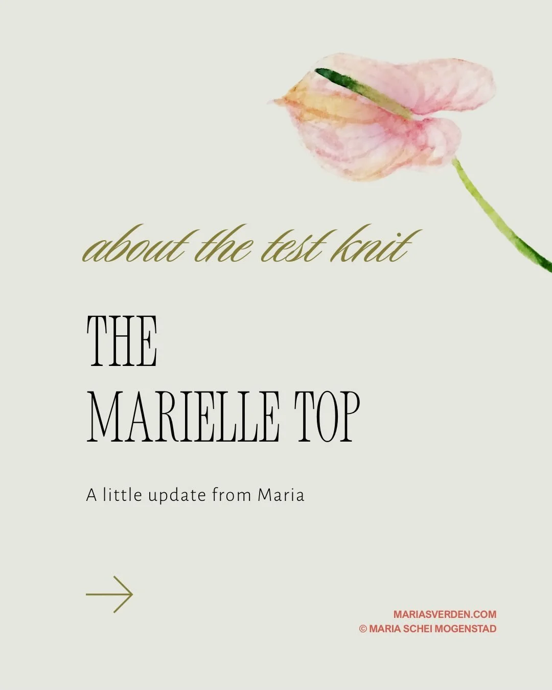 🌸✨ En oppdatering p&aring; teststrikk av Marielle Top

Wow! Mer enn 600 personer sendte inn s&oslash;knad for &aring; teststrikke Marielle Top🥹💞 Tusen takk! Det er utrolig g&oslash;y og jeg skulle virkelig &oslash;nske jeg hadde mulighet til at al