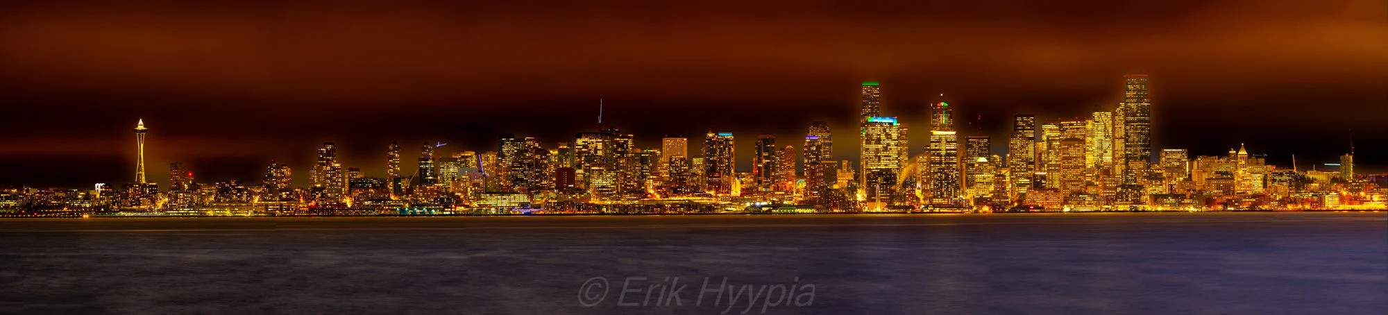Seattle Waterfront Panorama