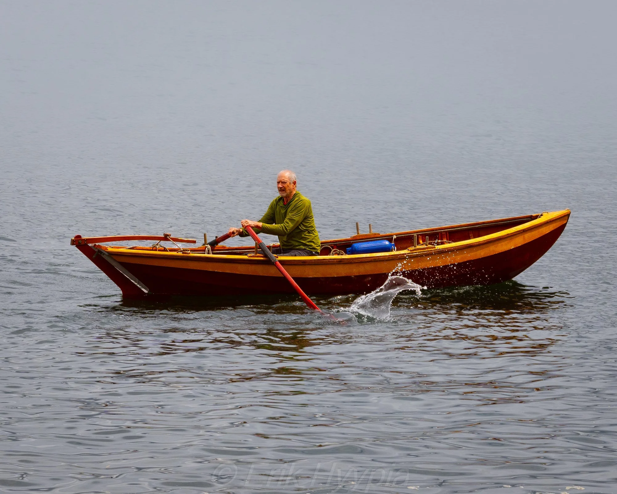 Lonely Rower on Puget Sound