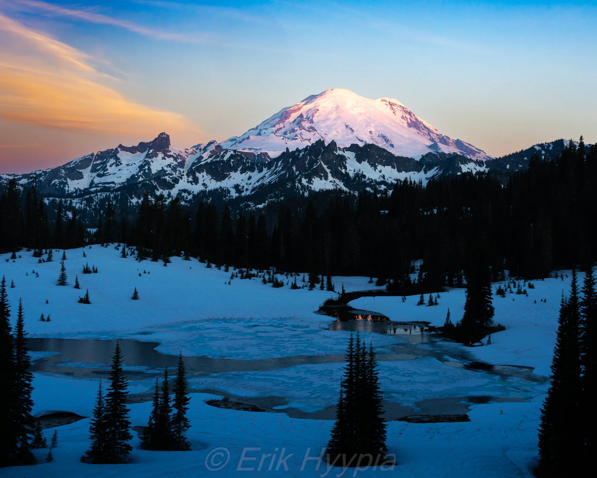 Mt. Rainier from Tipsoo Lake