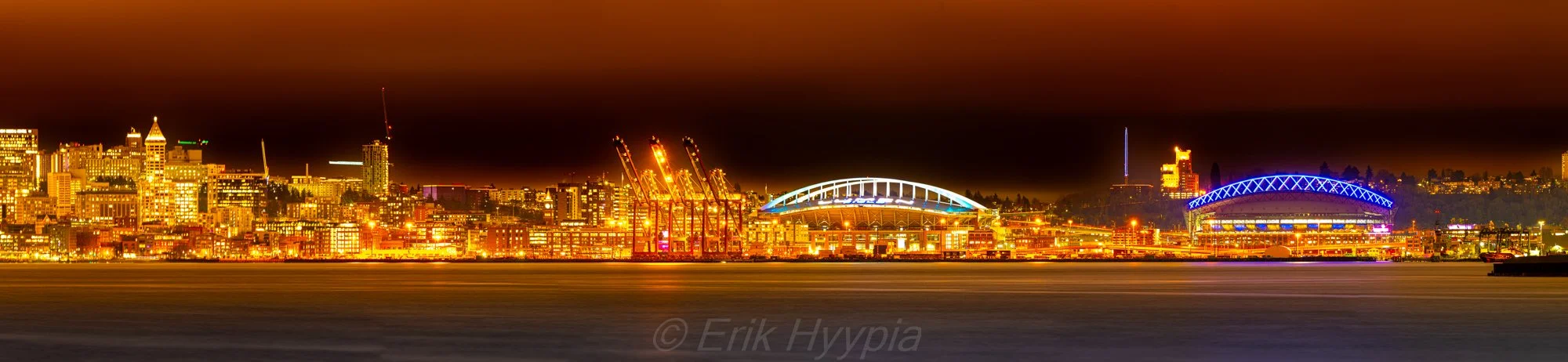 Seattle Stadiums Panorama