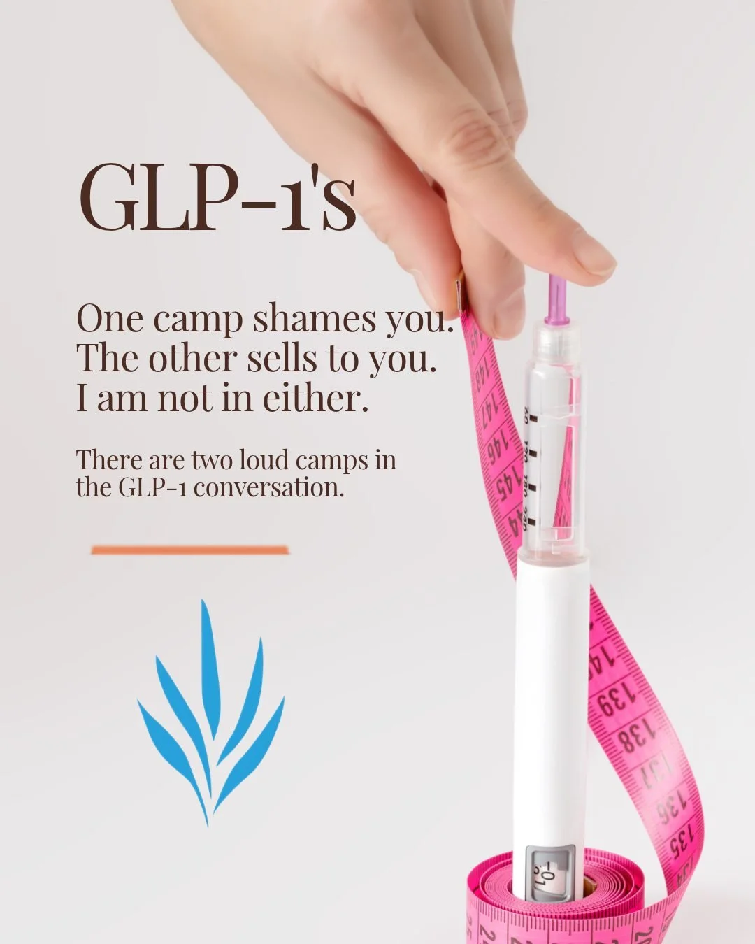 There are two loud camps in the GLP-1 conversation.

One tells you it is the easy way out, that you should have tried harder, that real health does not come in an injection. The other wants to write the prescription and move on to the next consult.

