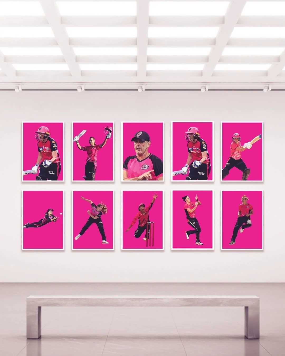 Sydney Sixers x DG Designs: Celebrating a Decade of WBBL