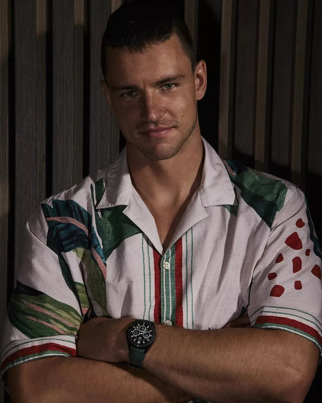 Luke Davies-Uniacke x Tag Heuer. 

Shot at @sanctum________ for @esquire.australia 

Swipe for our favourite frames + BTS 👀.

Photography @sambisso 
Words @bjhoty 
Styling @grantpearce.inc 
Grooming @dannimcdowellhairandmakeup 
Photographic assistan