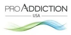 Pro Addiction USA logo with green and blue wave design.