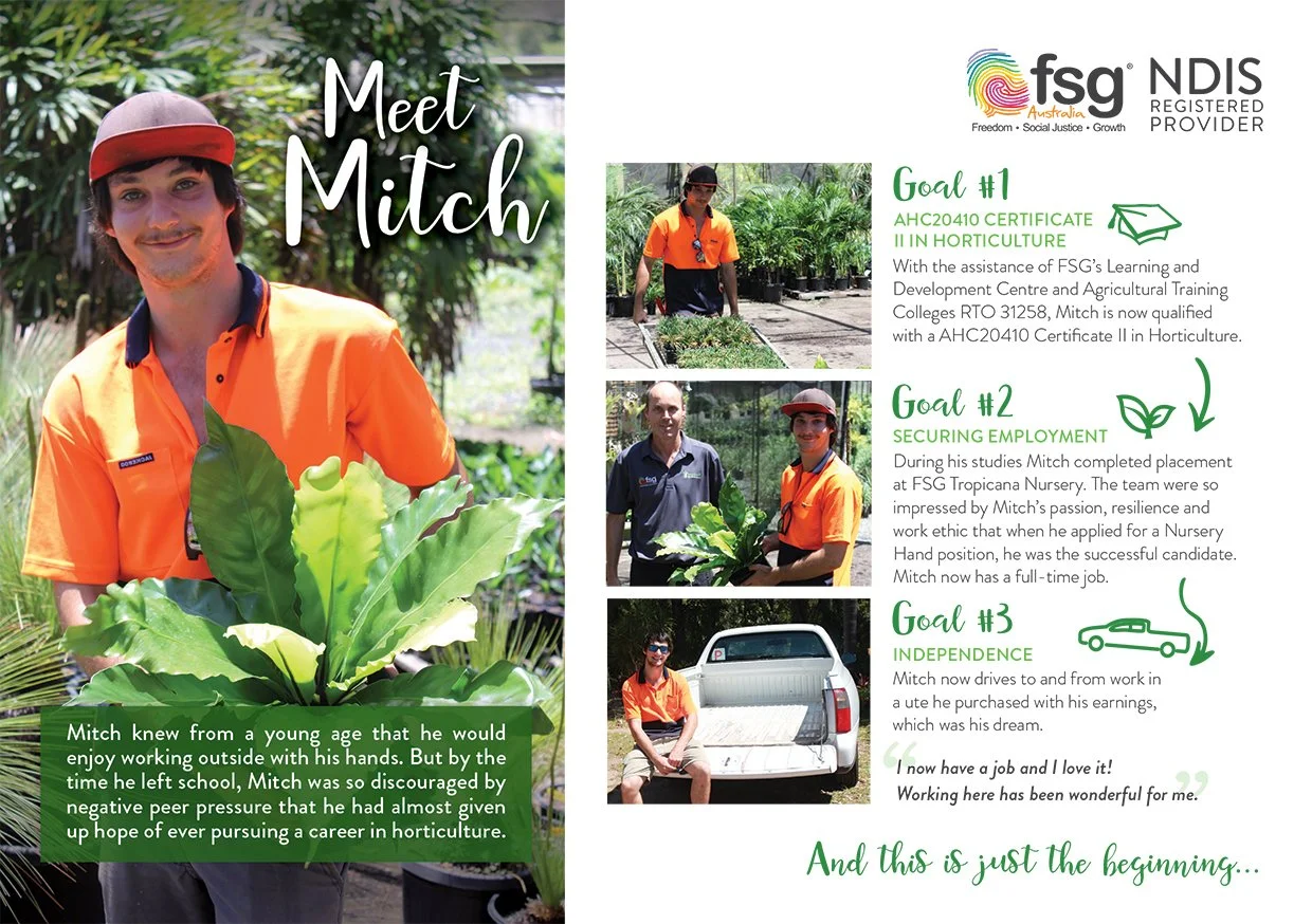 NDIS provider post card