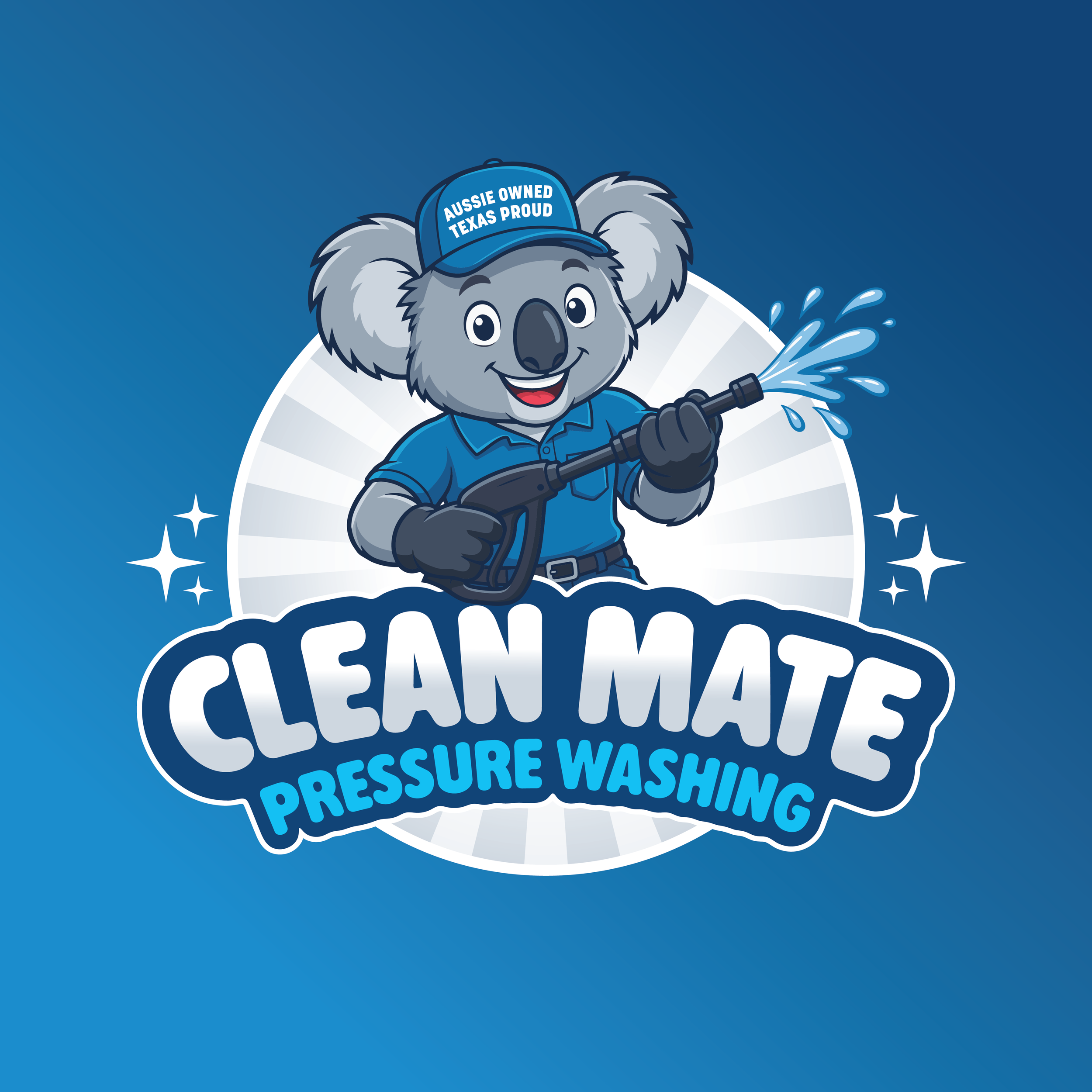 Brand Identity for Clean Mate Pressure Washing LLC