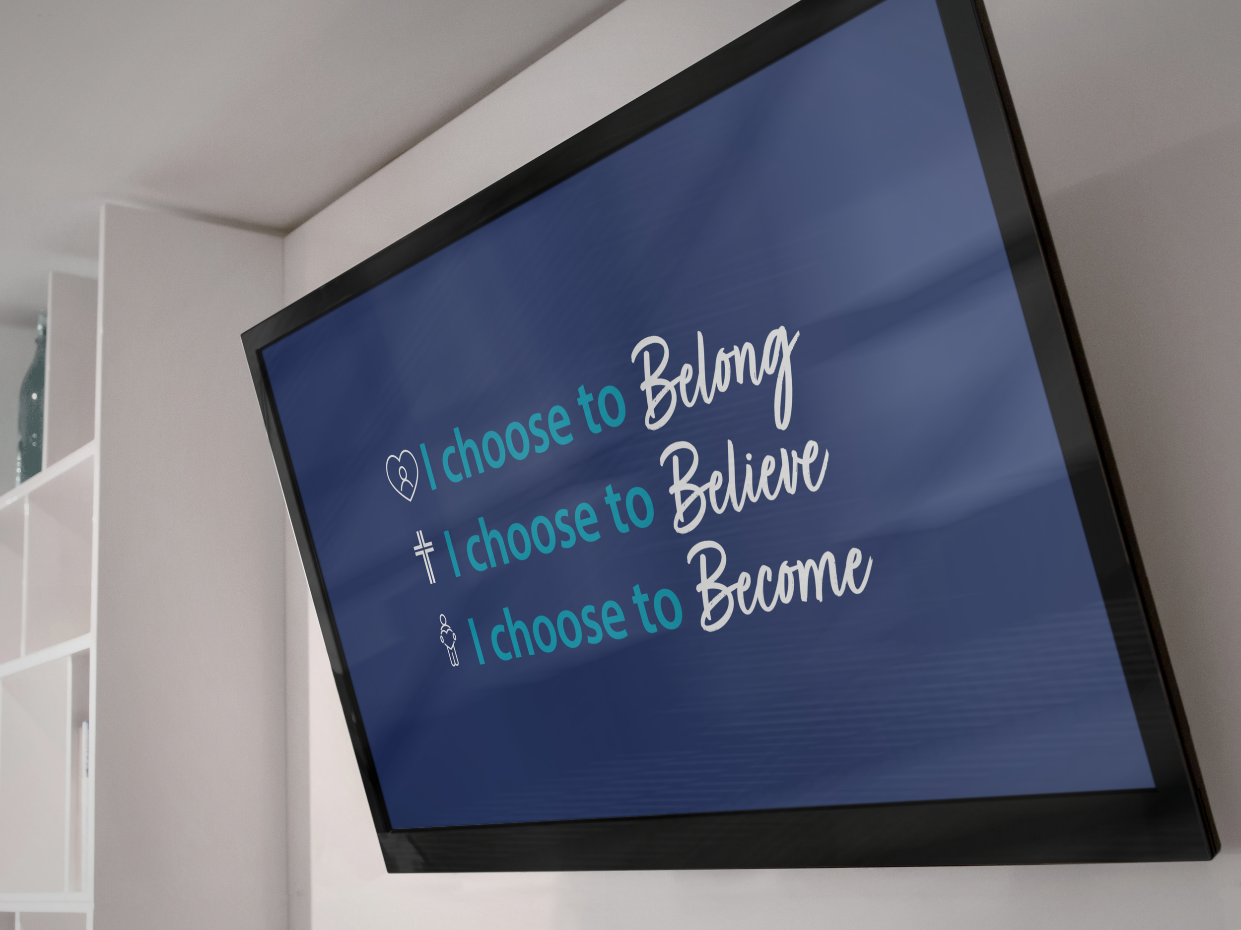 School campus digital screens