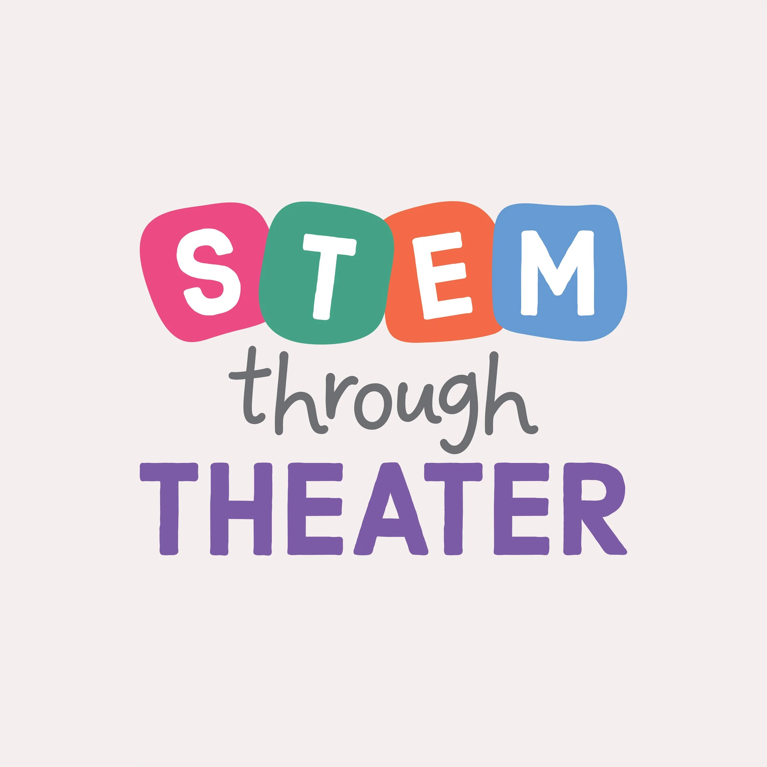 STEM Through Theater Brand (Positive Primary Logo)