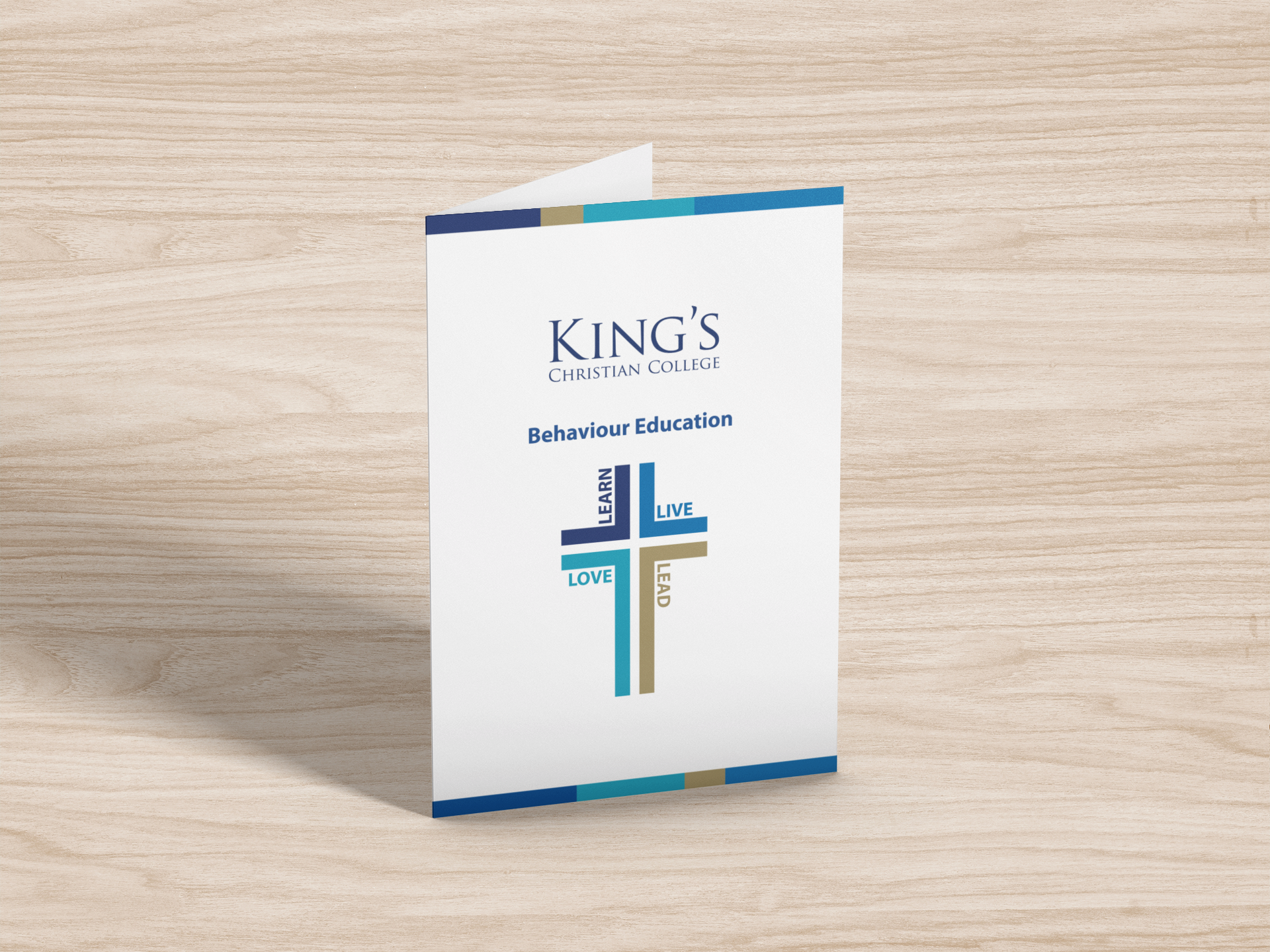 Parent brochure design for a private school 