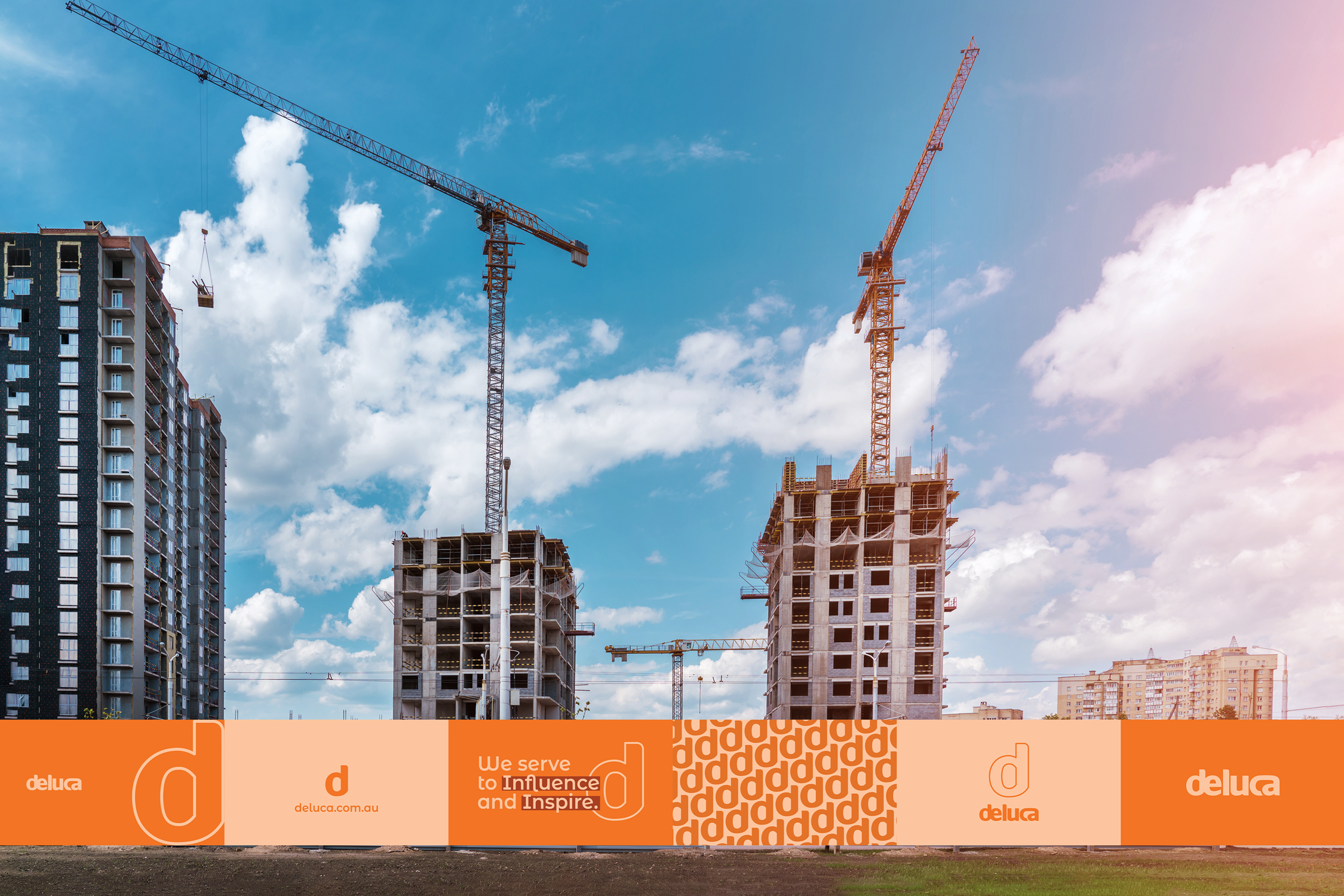 Construction Fencing Banner Design
