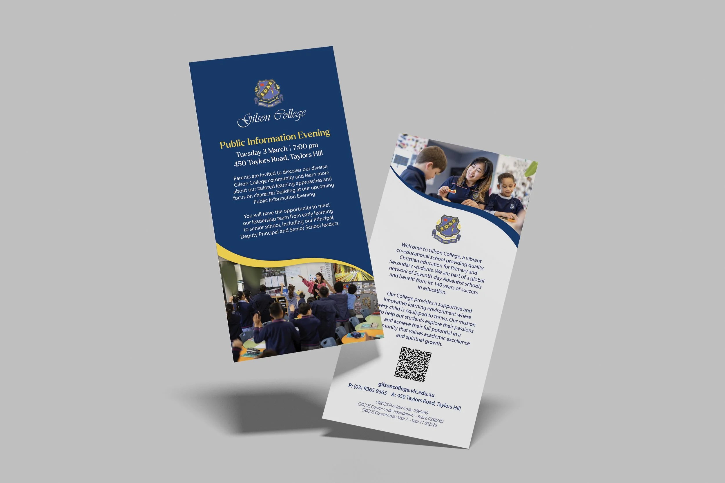 College DL Event Flyer