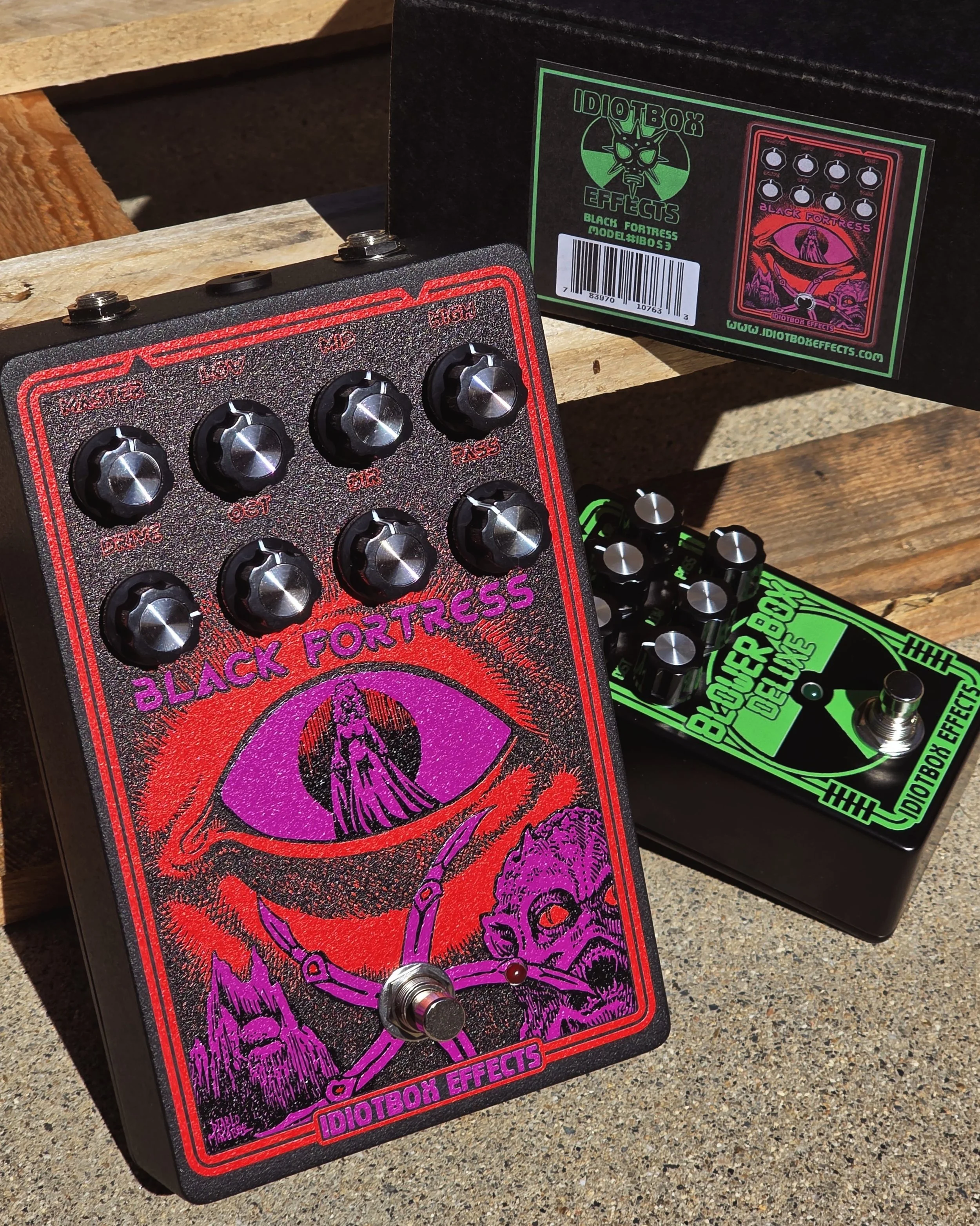 Idiotbox Black Fortress Bass Distortion