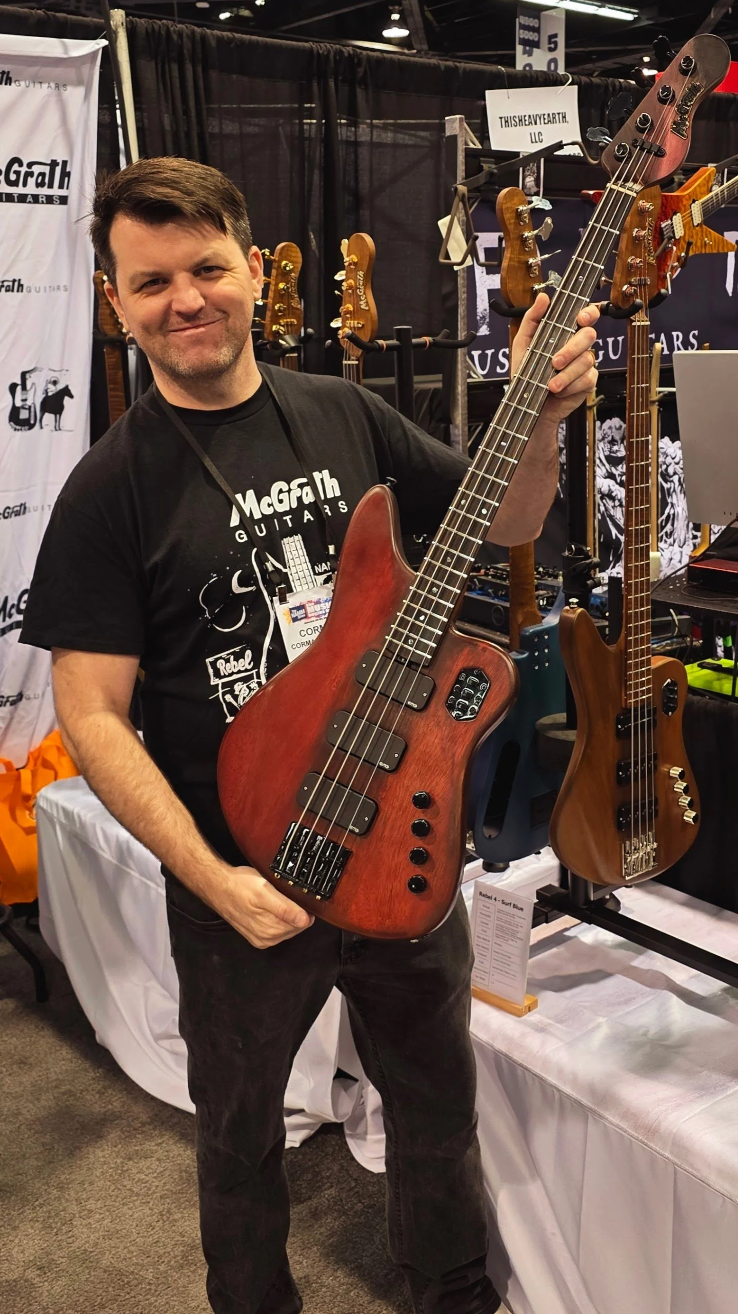 McGrath Rebel 4-String Bass Cormac McGrath