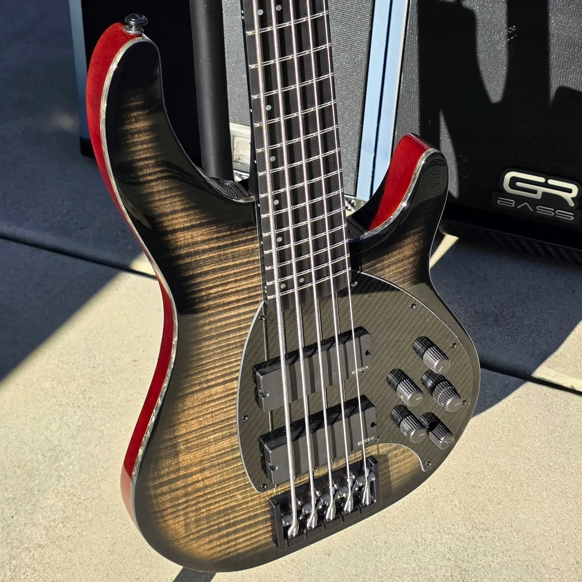 KLOS Apollo V Custom Black Flame
