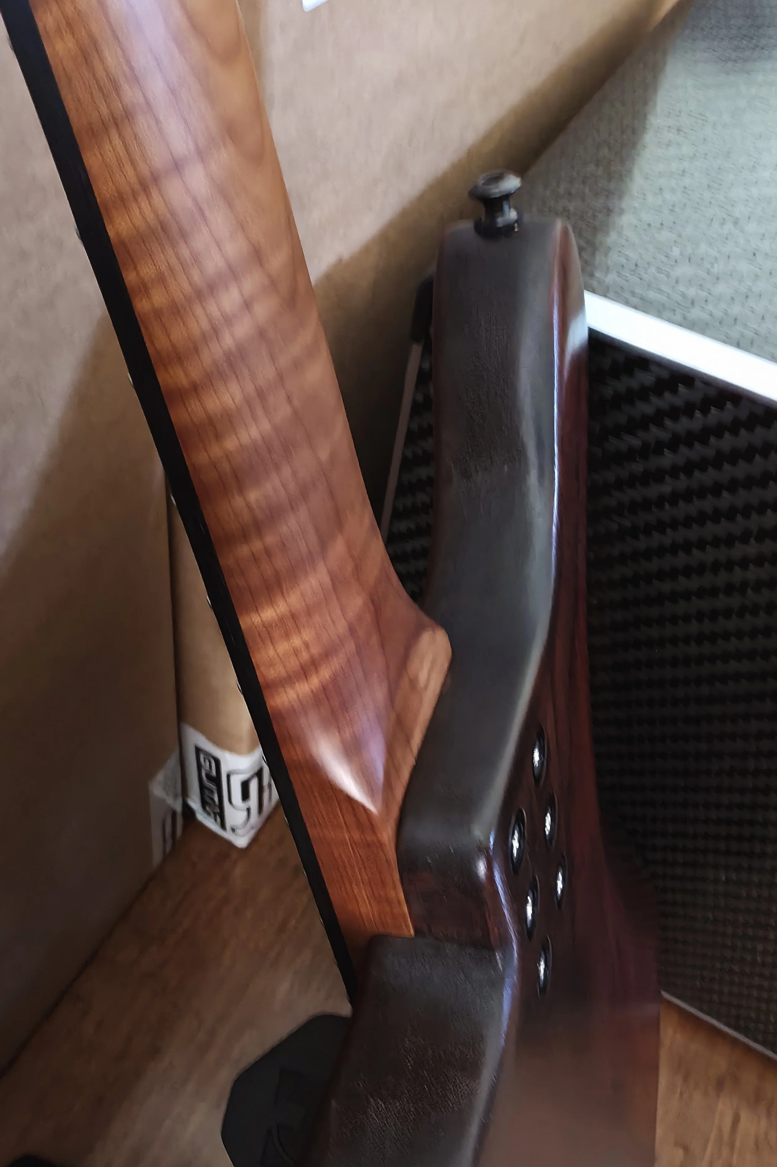 McGrath Rebel 4-String Bass Quilted Roasted Neck