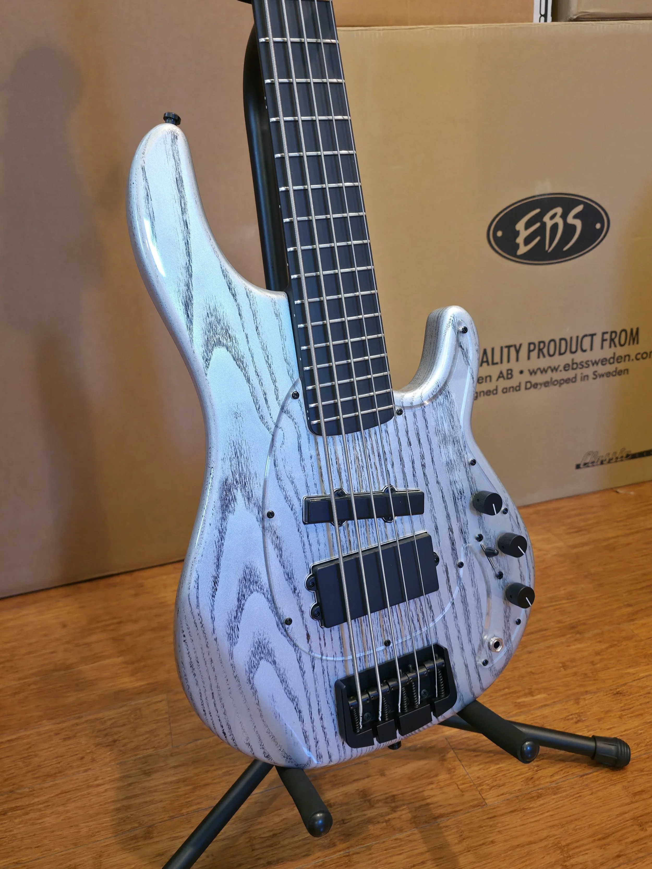 Alusonic Django Standard 5 CS - Silver Surfer