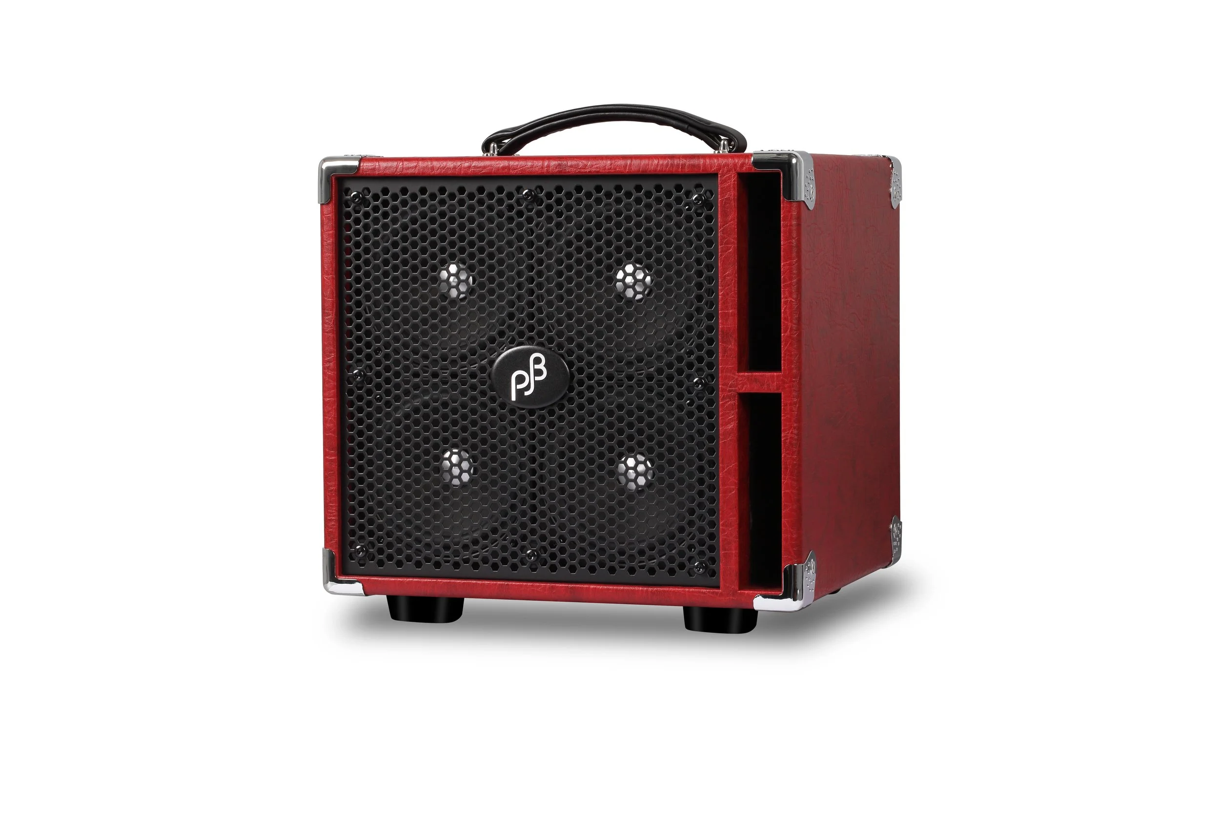 Phil Jones Suitcase Compact Plus BG-450 red 4 speakers