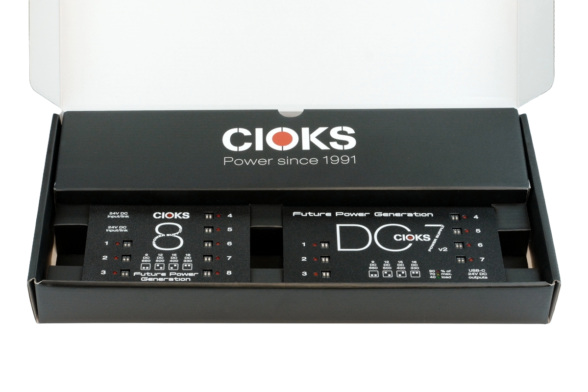CIOKS CIO-SPBv2 Superpower Bundle | DC7 + 8 Expander Pedal Power Supply