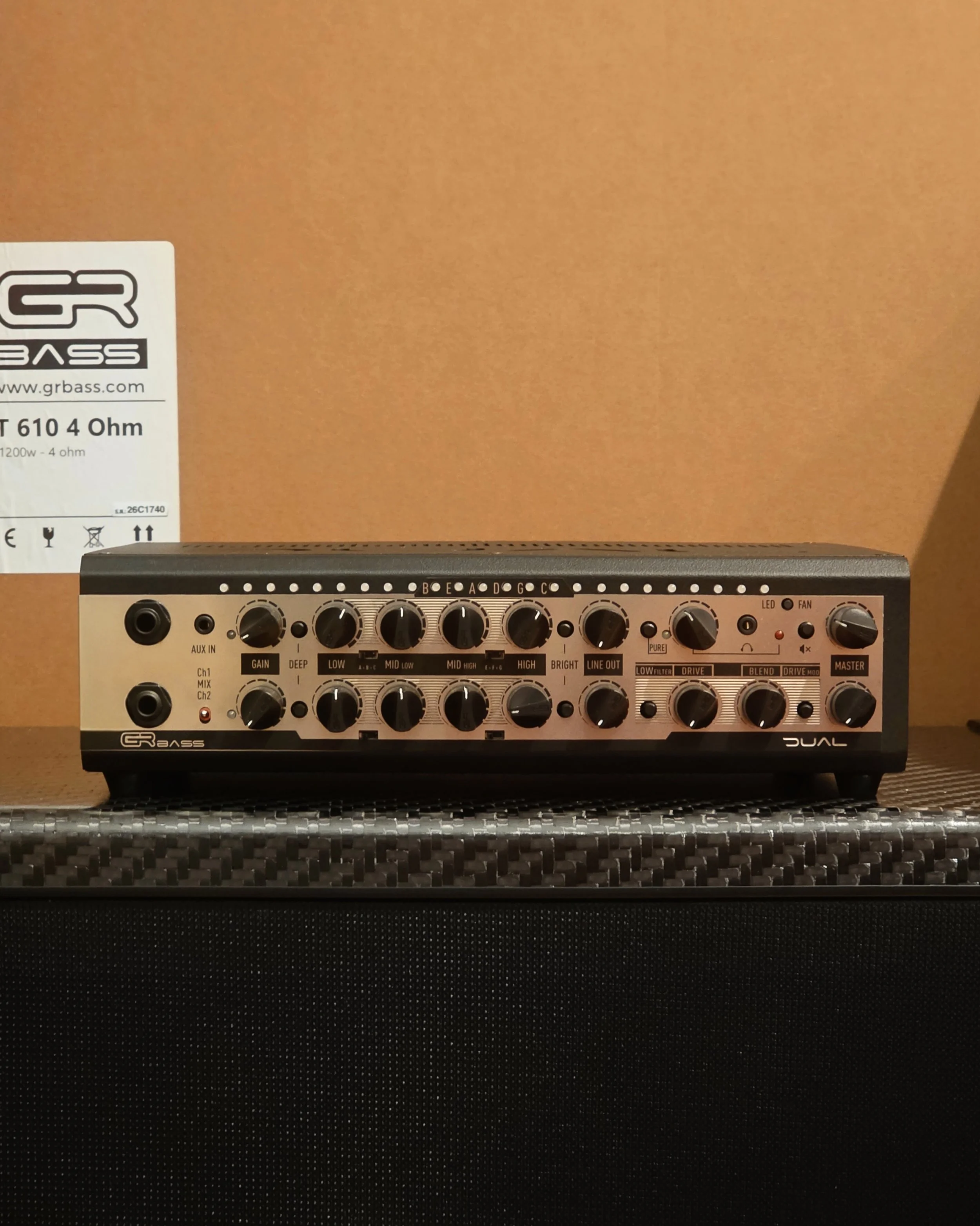GR Bass Dual 800 | 800 Watt Bass Amp Head
