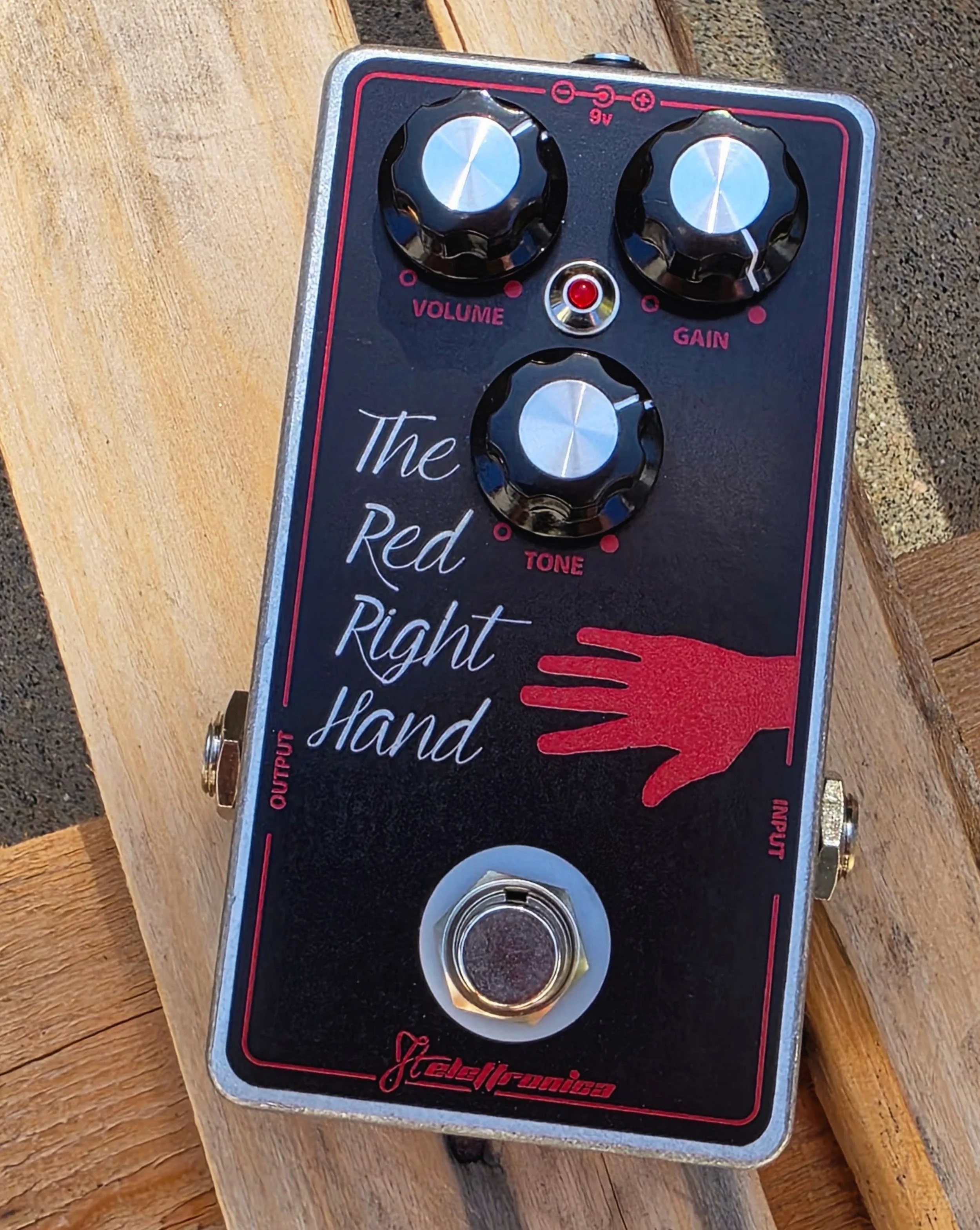FTelettronica Red Right Hand Overdrive | Bass & Guitar Overdrive Pedal