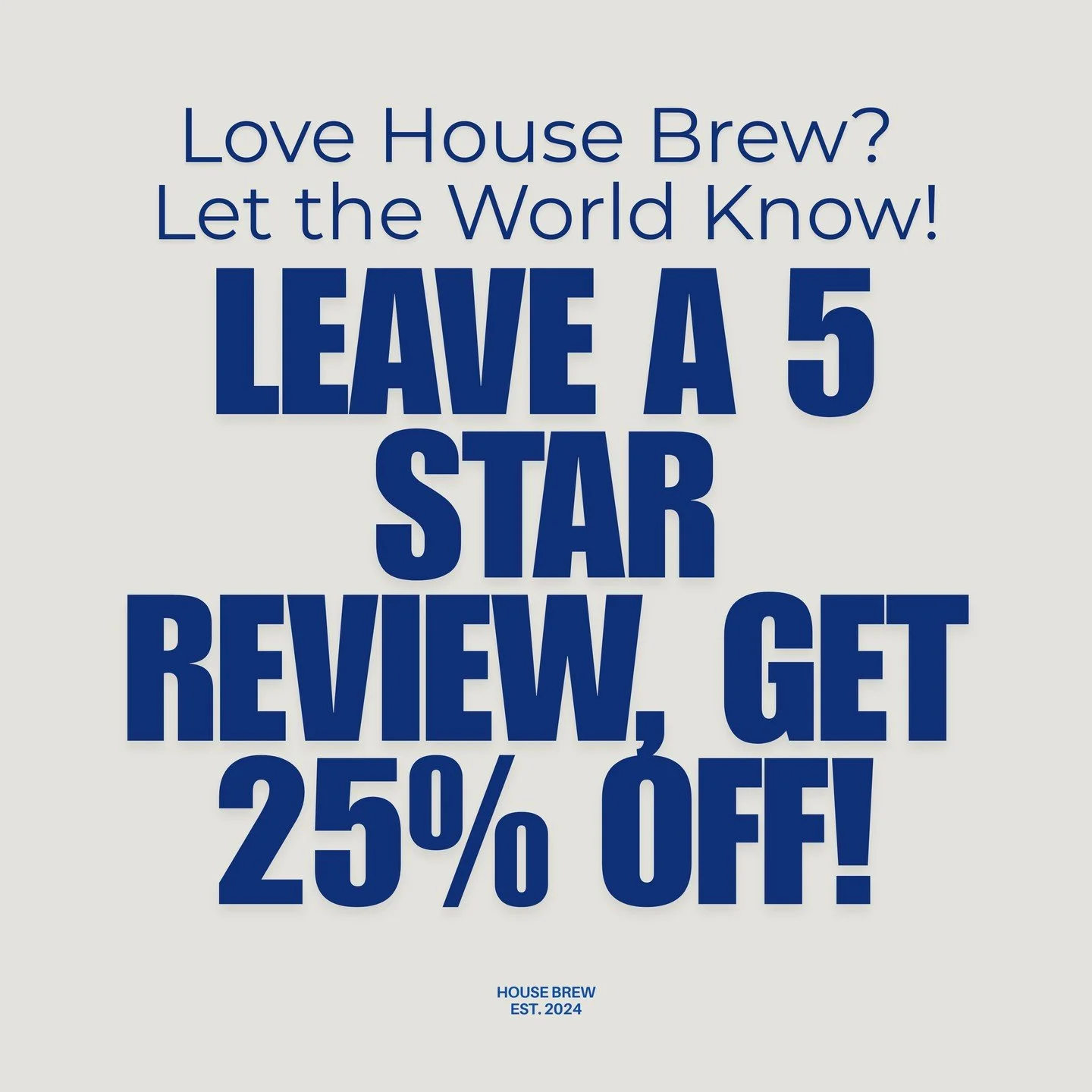 Give us some sugar!!! We're your neighbor, and we'll even give it back!!!

✅ Leave a 5-star review on Google
📱 Show us your review at checkout
☕ Get 25% OFF your entire order!

#BatonRougeCoffee #HouseBrewCoffee #supportlocalbr #coffeeshops #coffeel