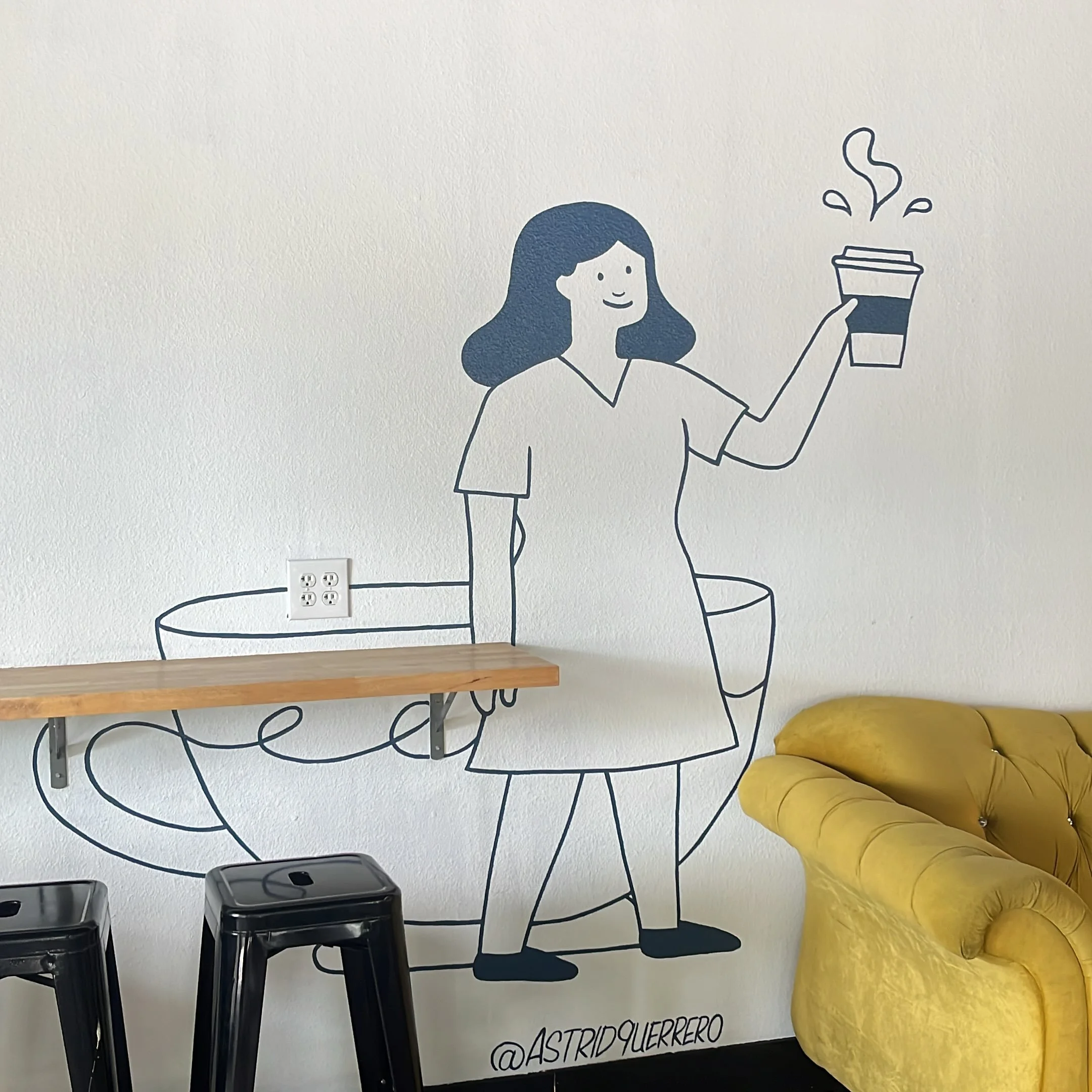 House Brew just got its own mural by one of our amazing customers/friend @astrid9uerrero

She knocked this out the park. We will have an announcement very soon about our opening day!!!