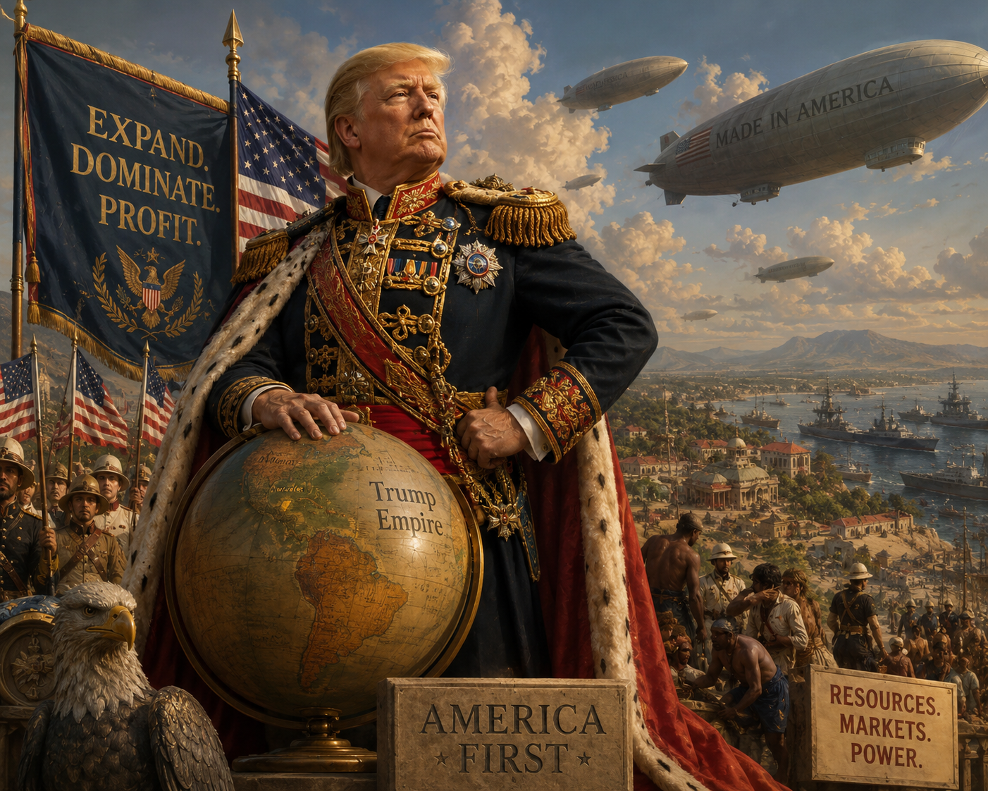 The Characteristics of the United States and Trump's "America First" Imperialism.
