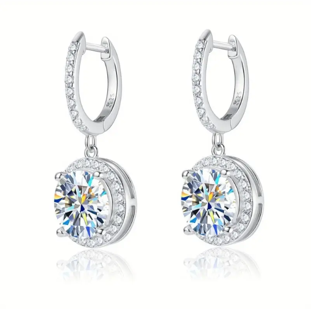 Upgrade your look with Sterling Silver Cubic Zirconia Mini Hoop Earrings, a sparkling and versatile accessory perfect for any occasion—available now at Mozzimo Jewelry.