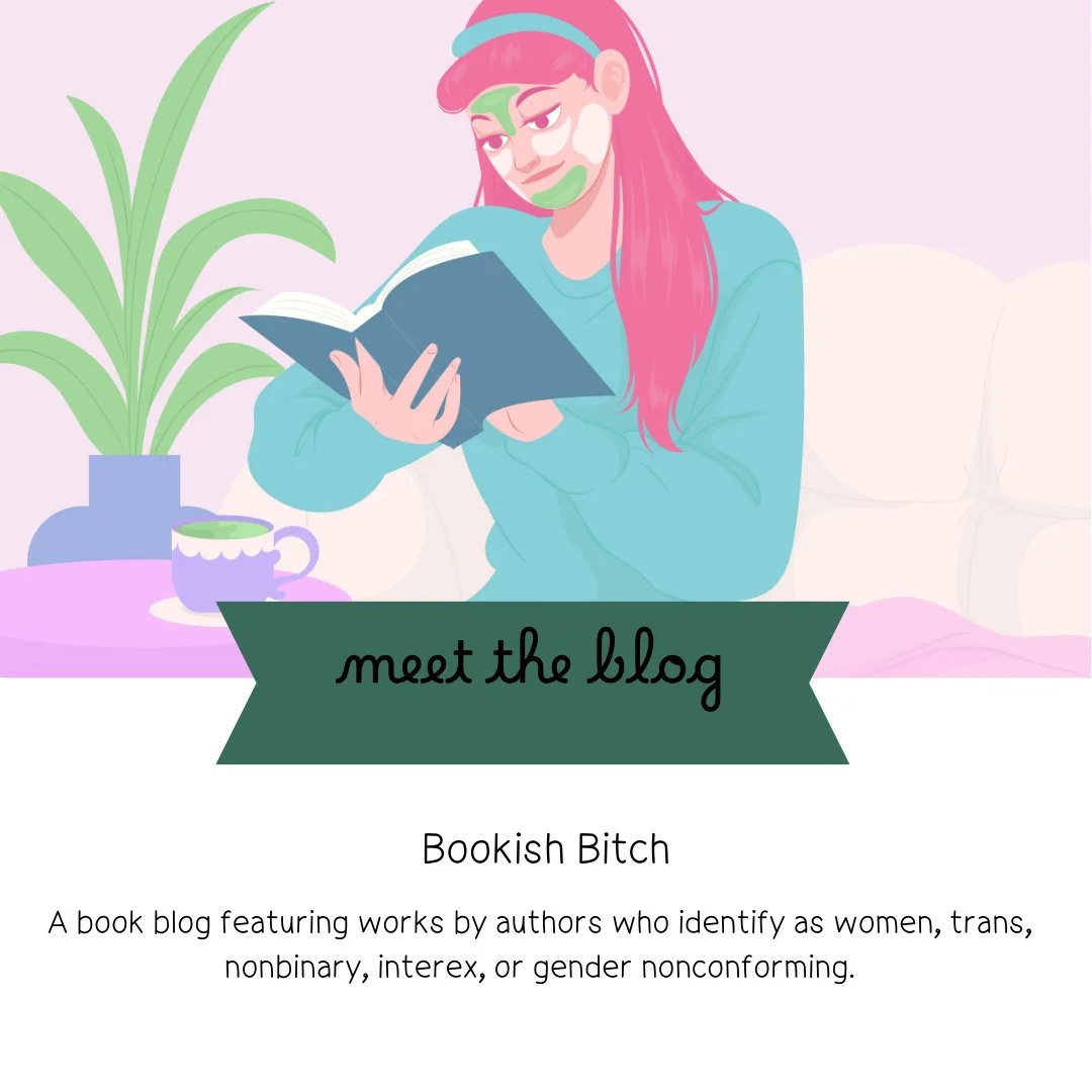 Bookish Bitch is my book blog. Here, I focus on works by authors who identify as women, trans, nonbinary, intersex, or gender nonconforming.⁠
⁠
#bookish #bookstagrammer #bookstagram #booklover #bookworm #booksbooksbooks⁠
Media Description: An illustr