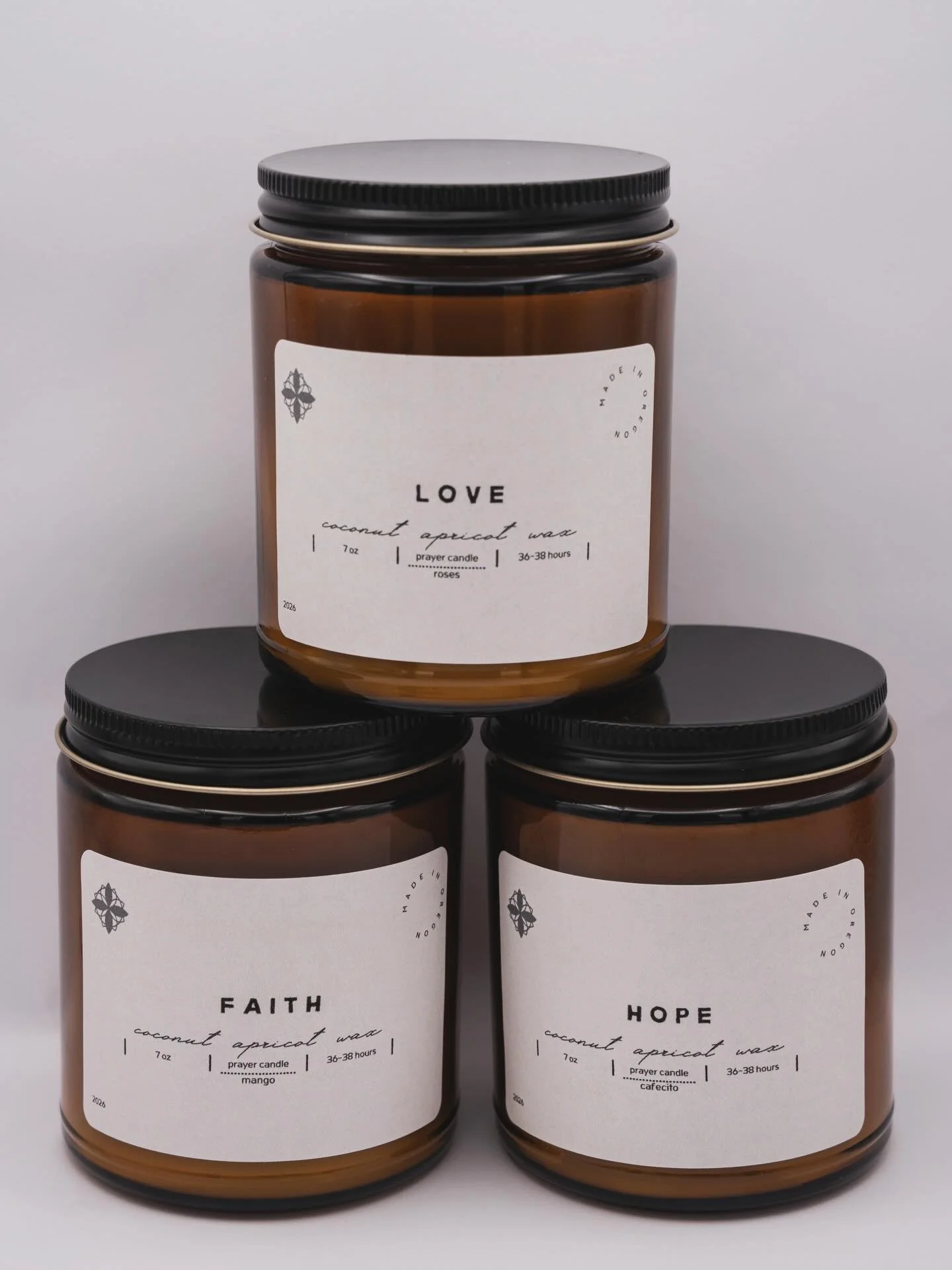 And of course our own line of candles!!! I couldn&rsquo;t wait to share what&rsquo;s coming up soon and I&rsquo;m doing sneak peeks 🤫

The is our prayer candles and the scents are absolutely amazing- roses, cafecito and mango for right now!!! 

Comi