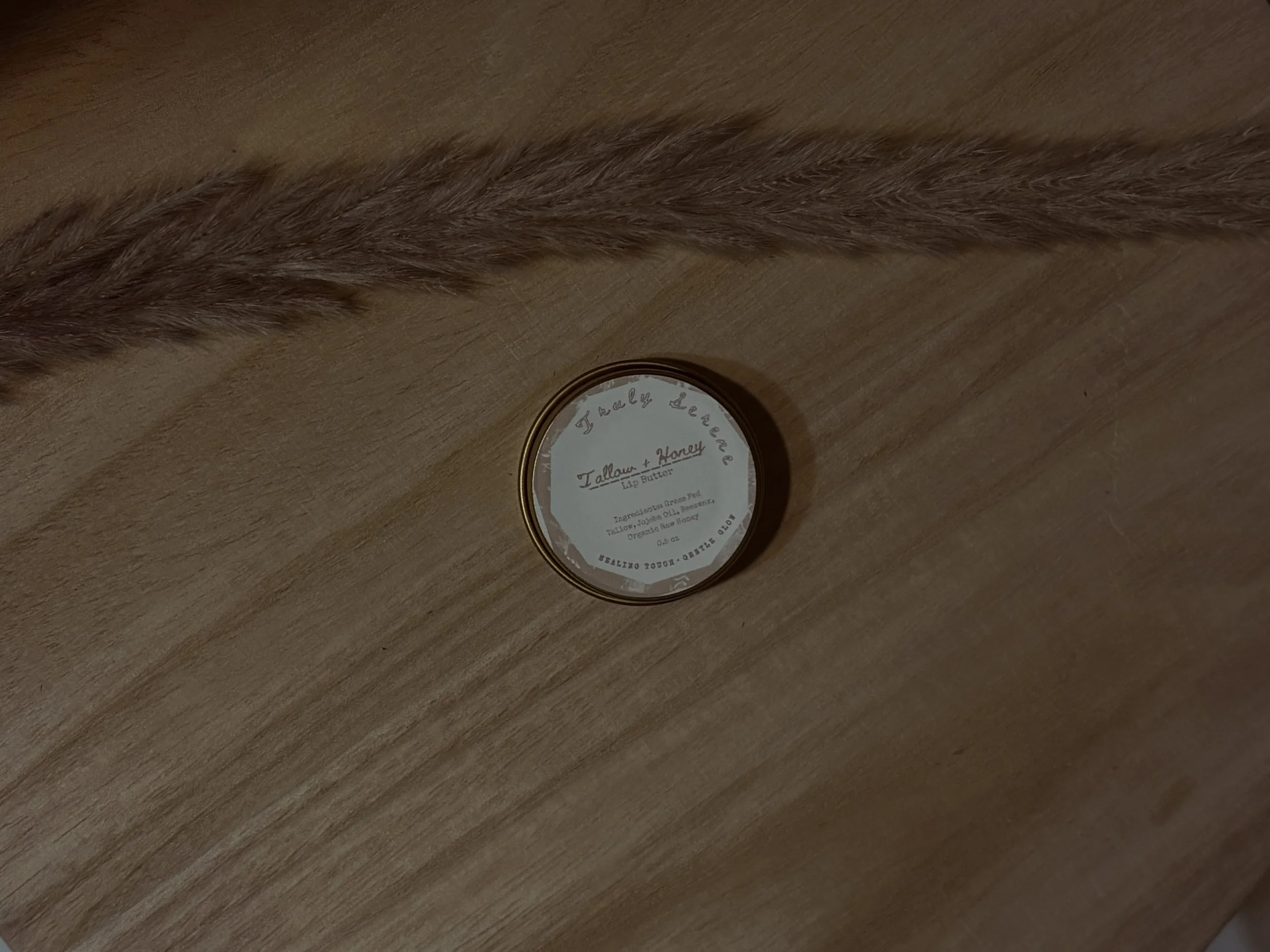Tallow + Honey Lip Balm