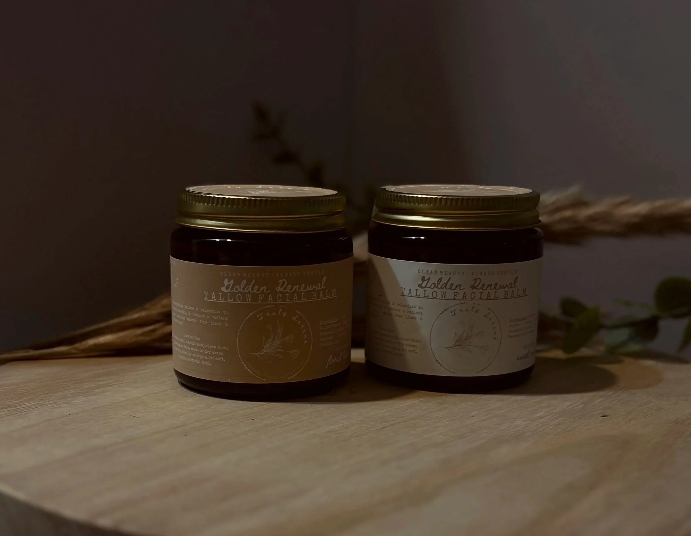 Golden Renewal | Tallow Facial Balm