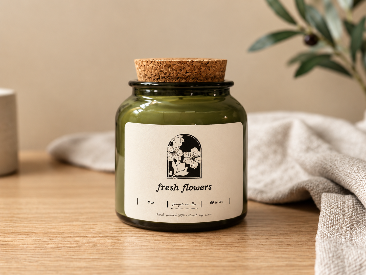 Prayer Candle | Cotton Wick