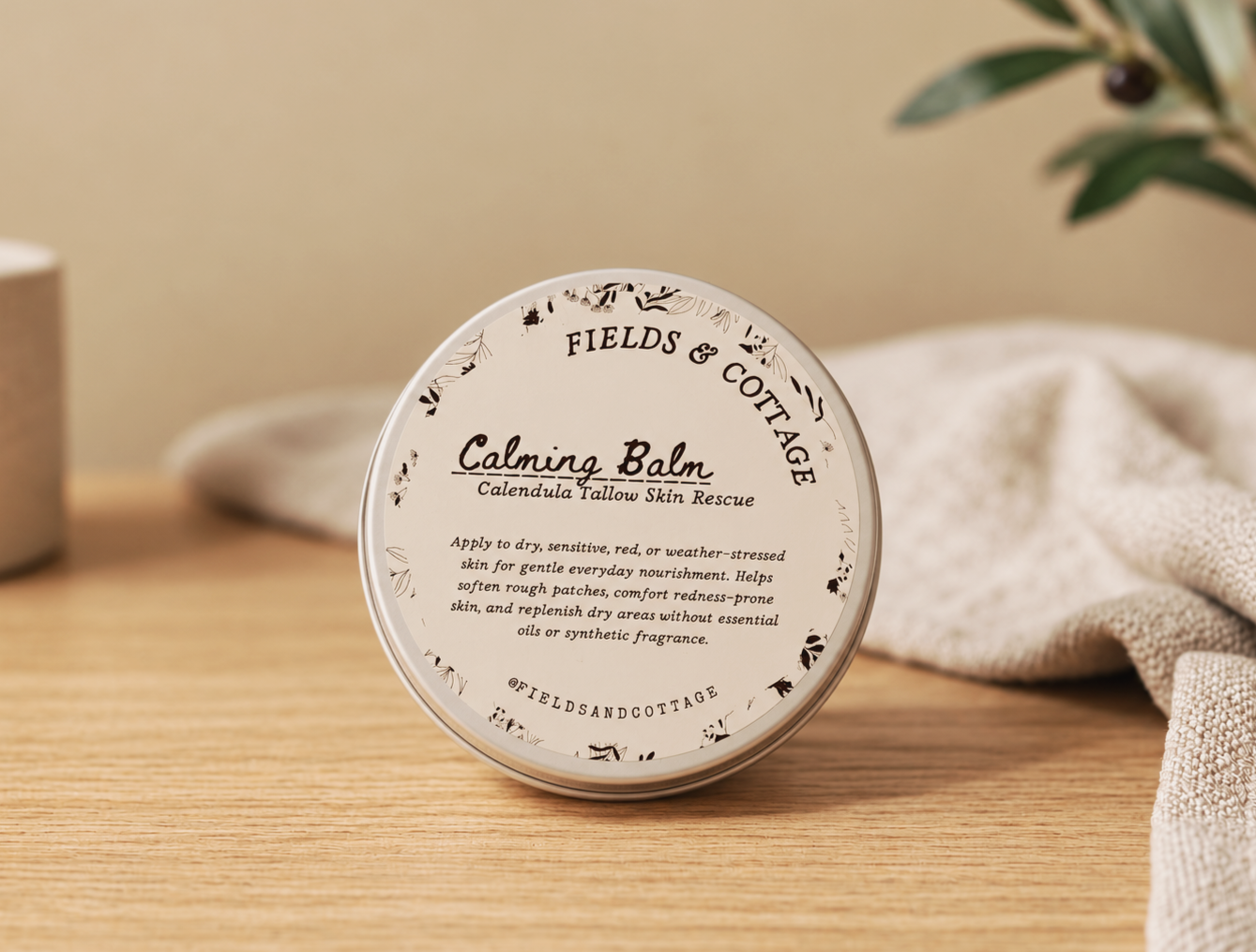 Calming Balm | Calendula Tallow Skin Rescue