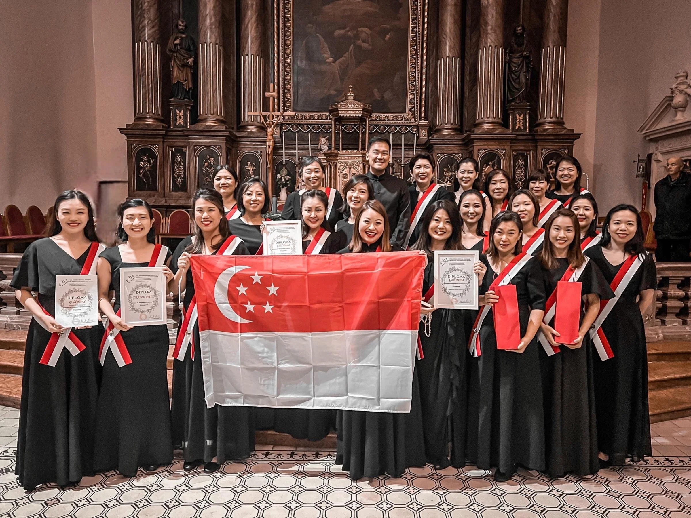 From Singapore to Europe: Voices of Singapore Ladies Choir Takes Top Award in Bratislava Competition