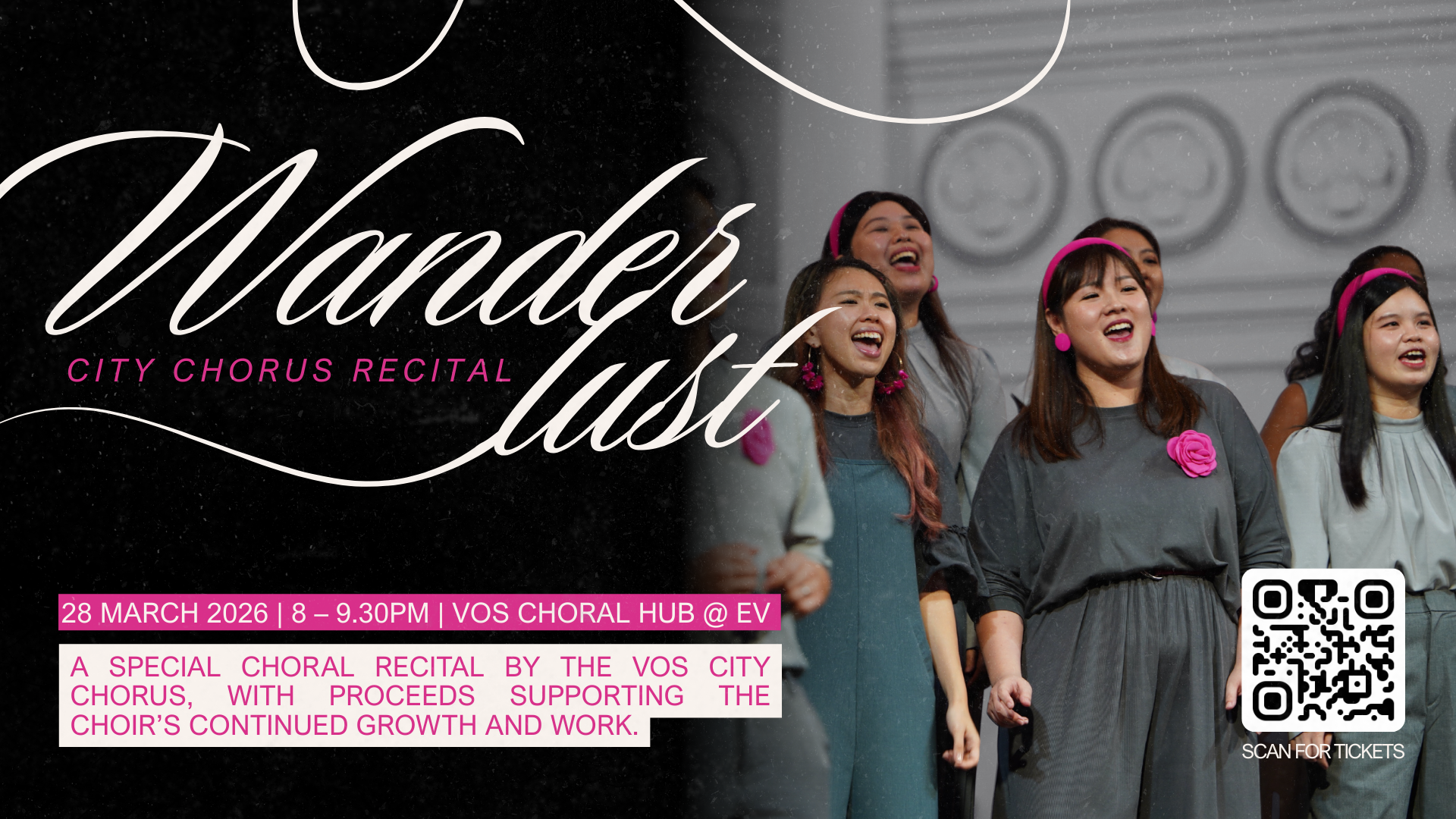 VOS City Chorus Recital 2026 - Wanderlust