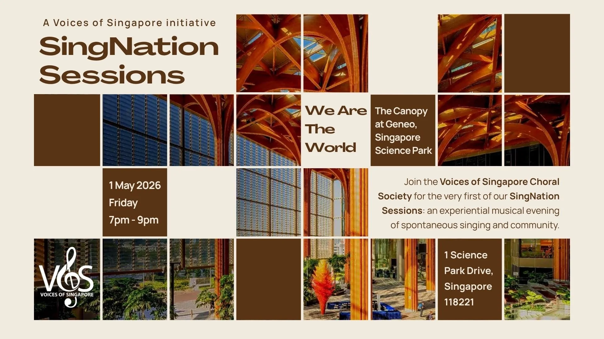 You’re Invited: Join us for the first-ever SingNation Session! 🇸🇬